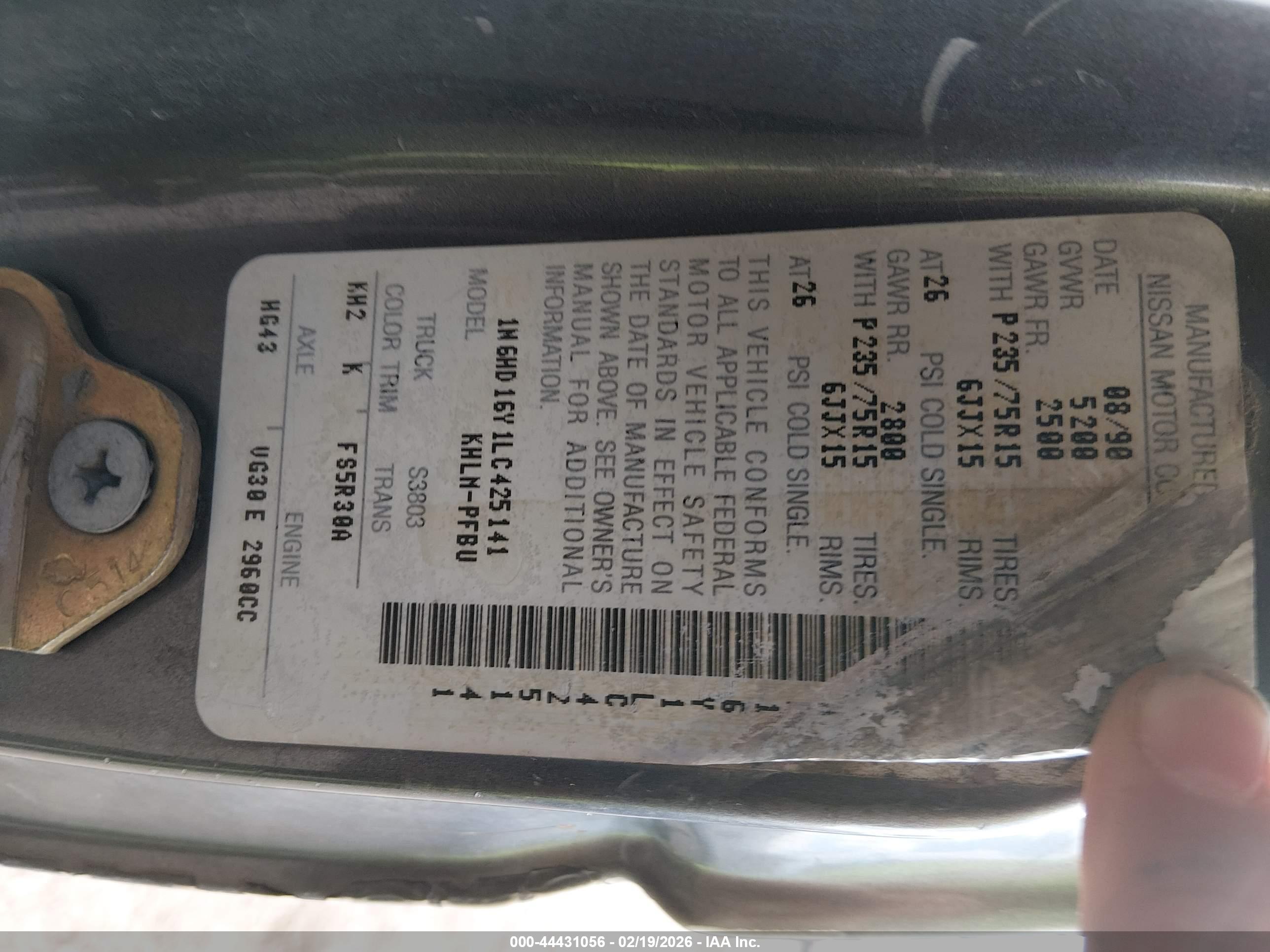 NISSAN D21 image 9