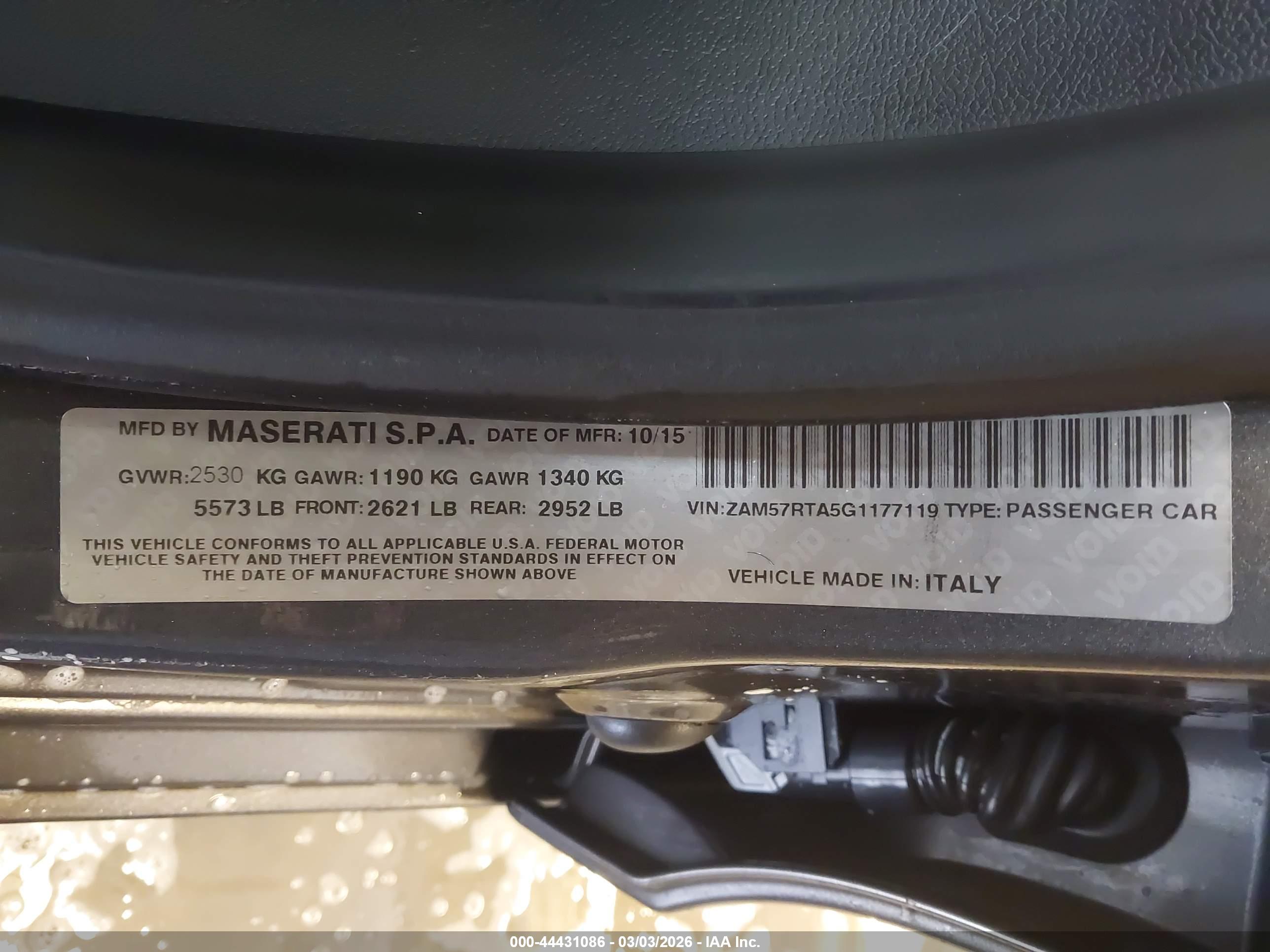 MASERATI GHIBLI image 9