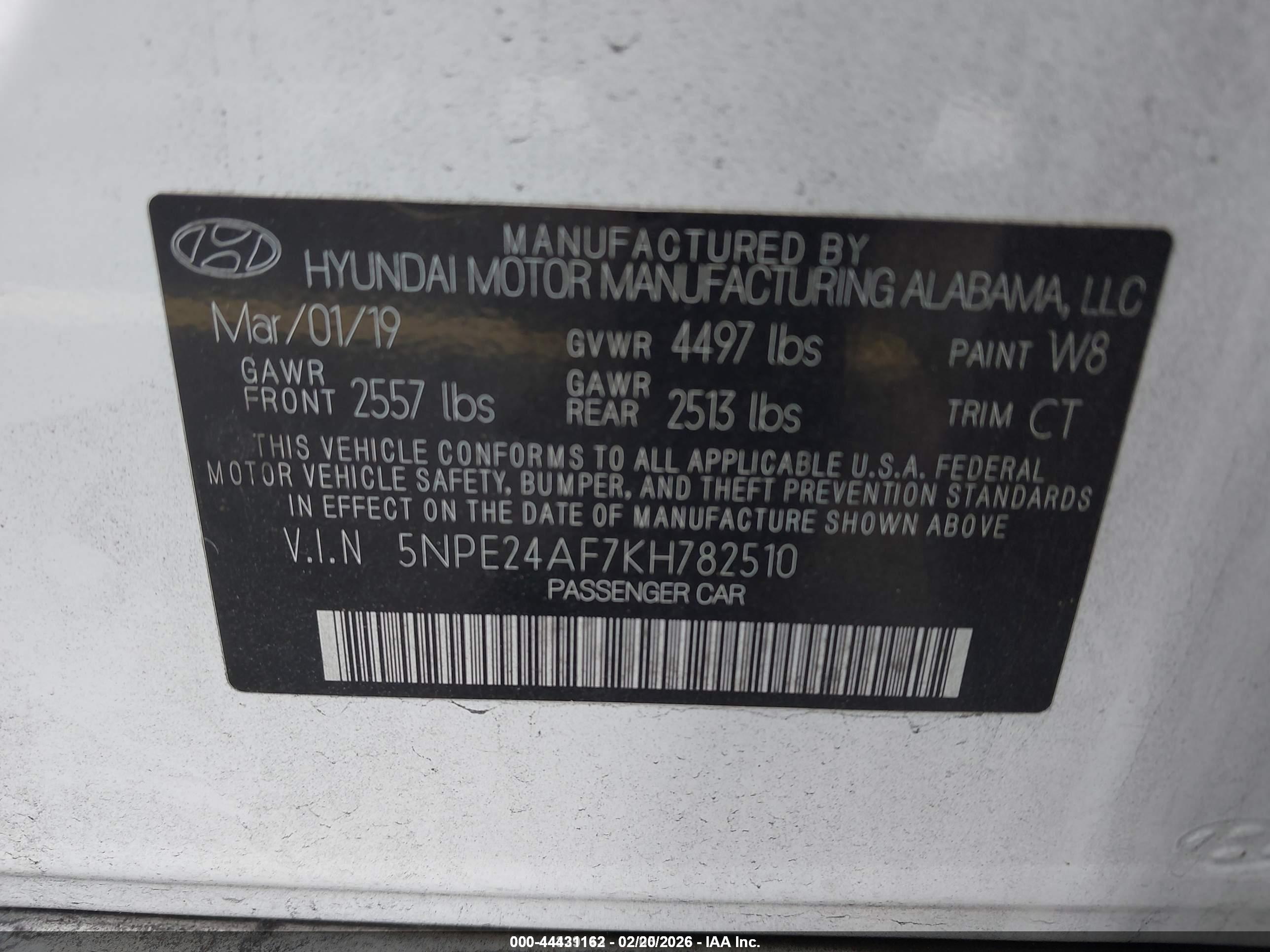 HYUNDAI SONATA image 9