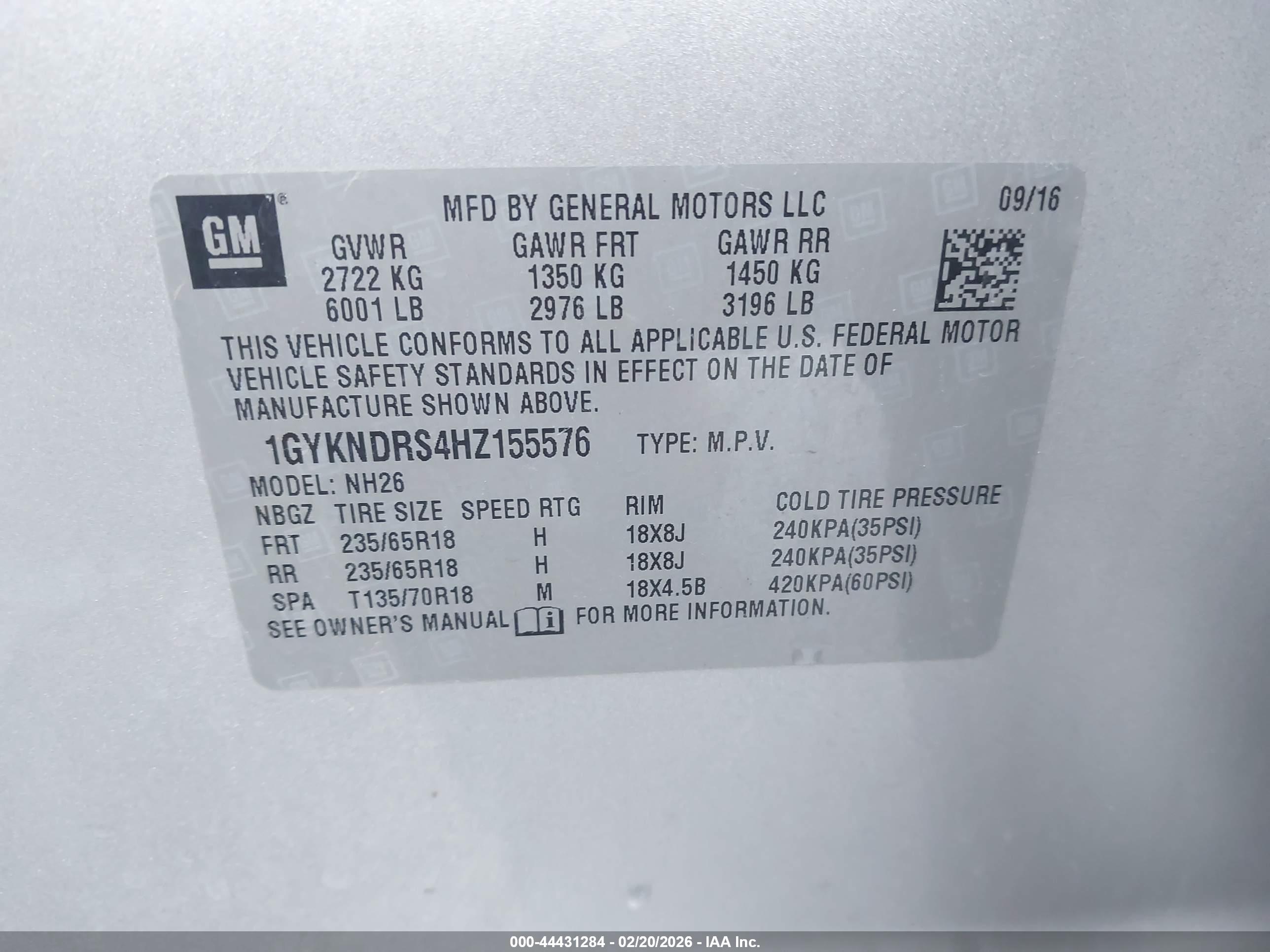 CADILLAC XT5 image 9