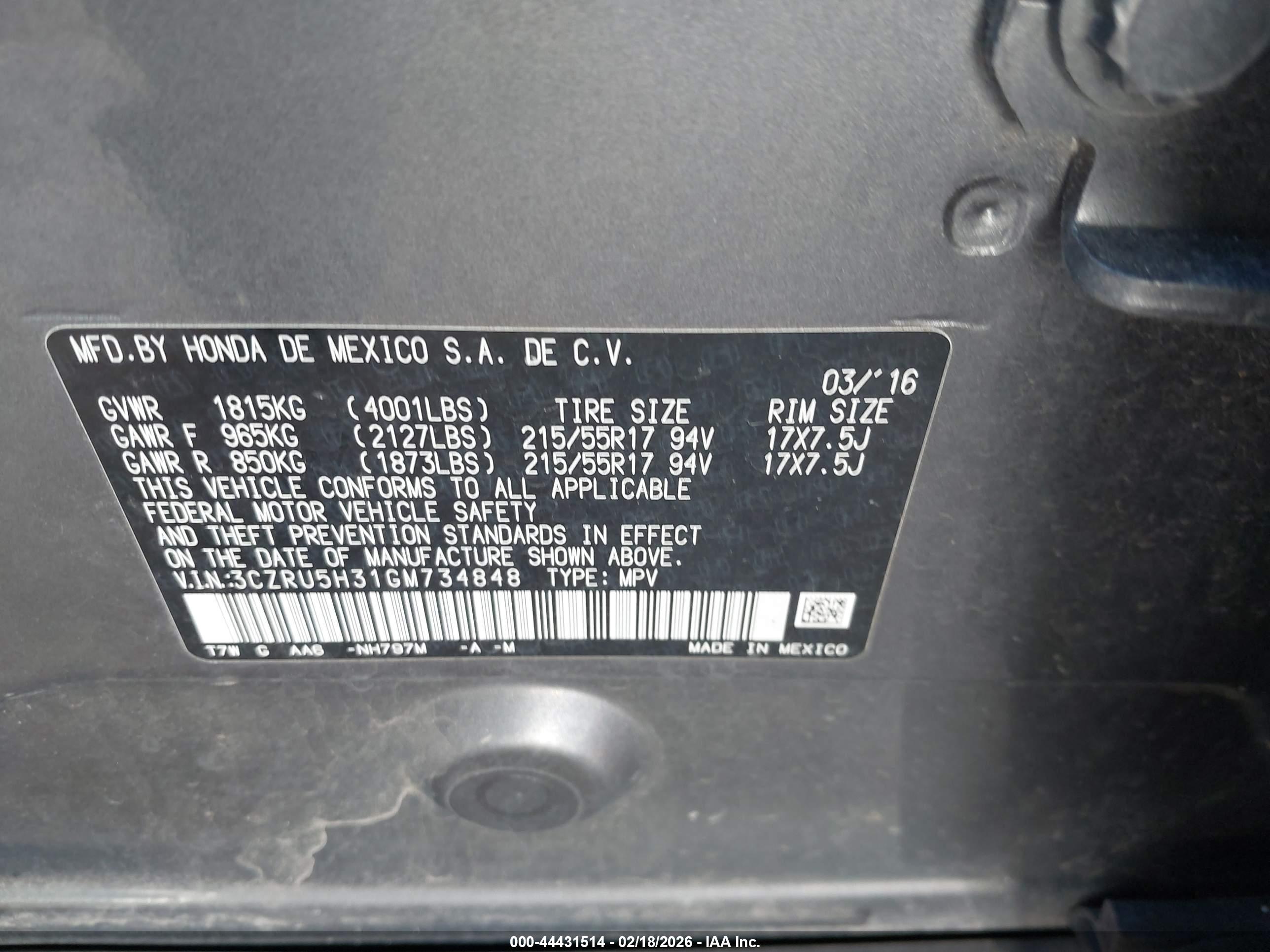 HONDA HR-V image 9