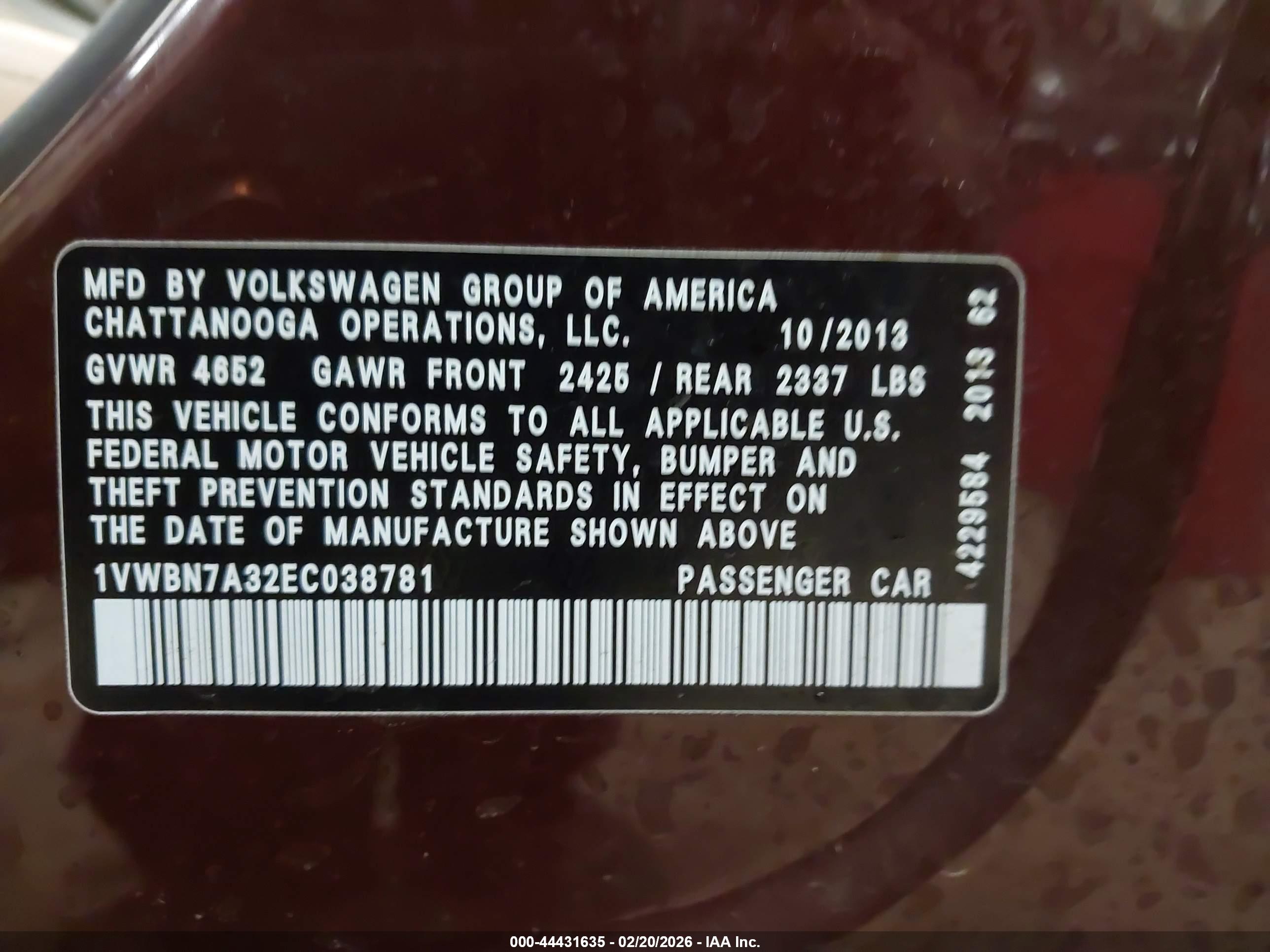VOLKSWAGEN PASSAT image 9