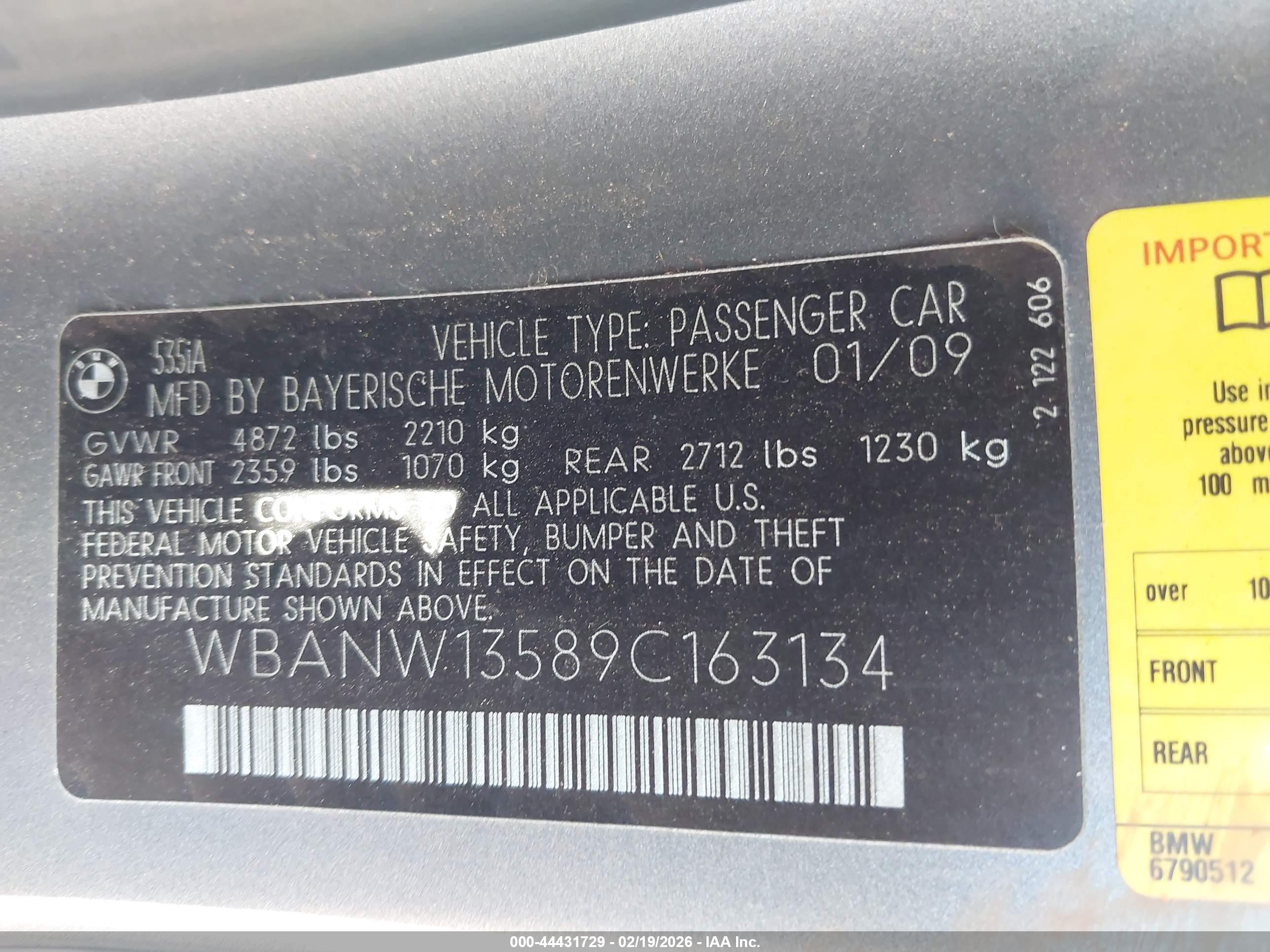 BMW 535I image 9
