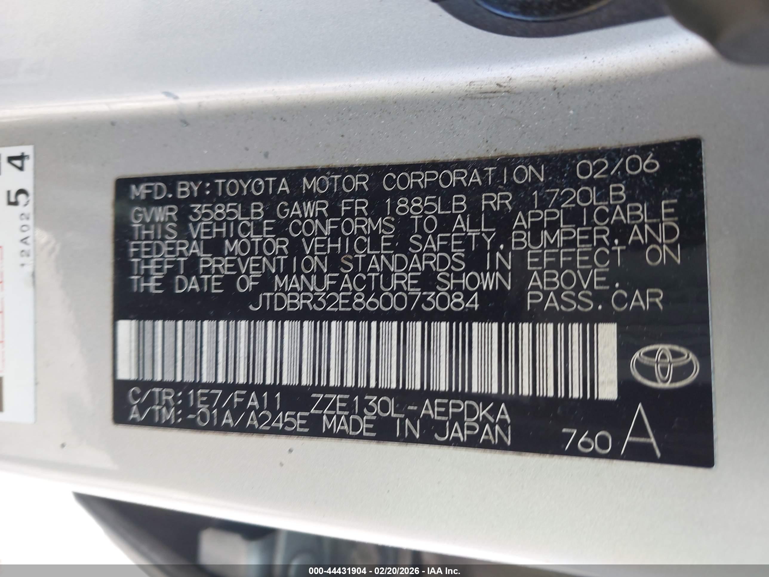 TOYOTA COROLLA image 9