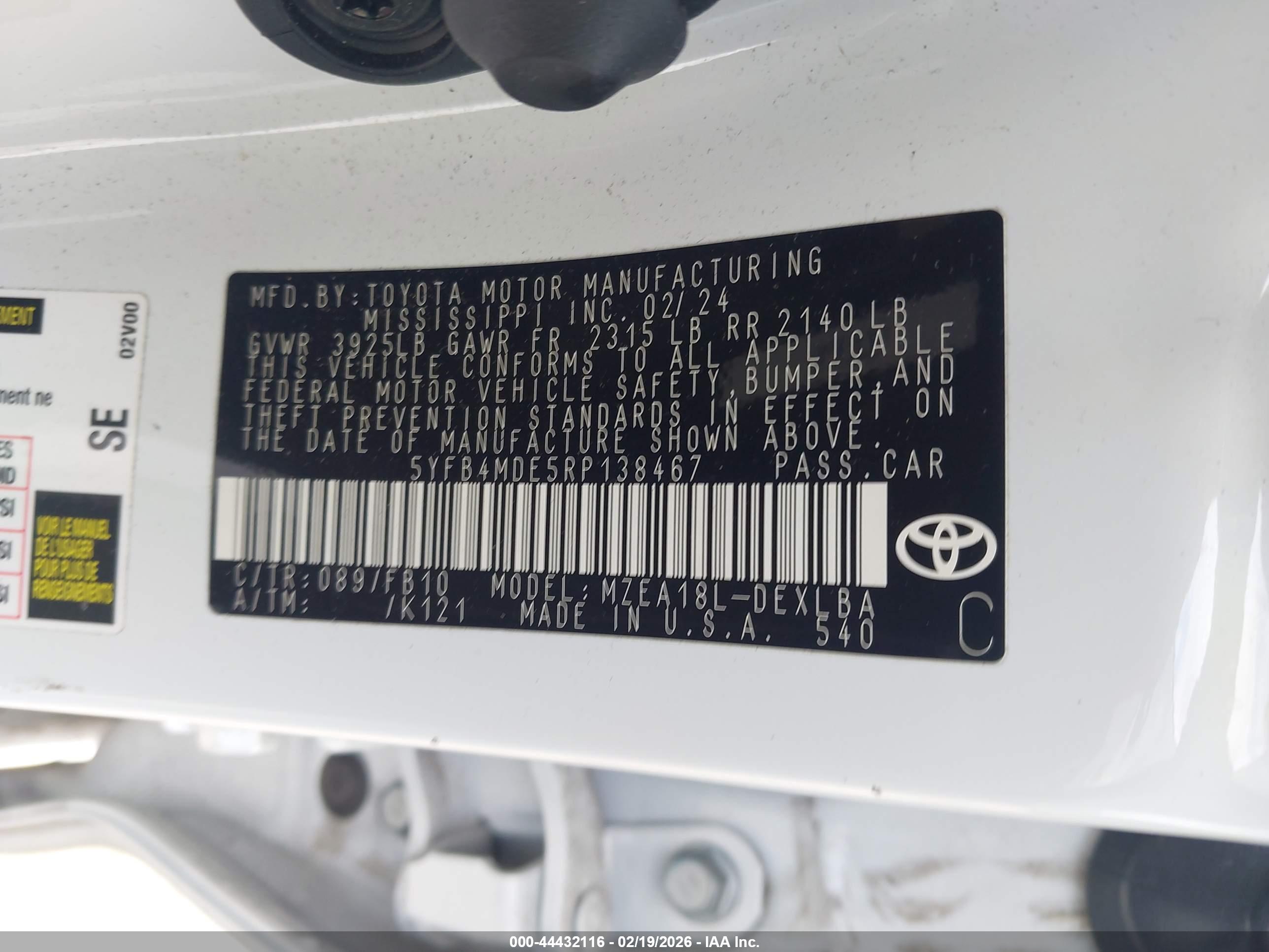 TOYOTA COROLLA image 9