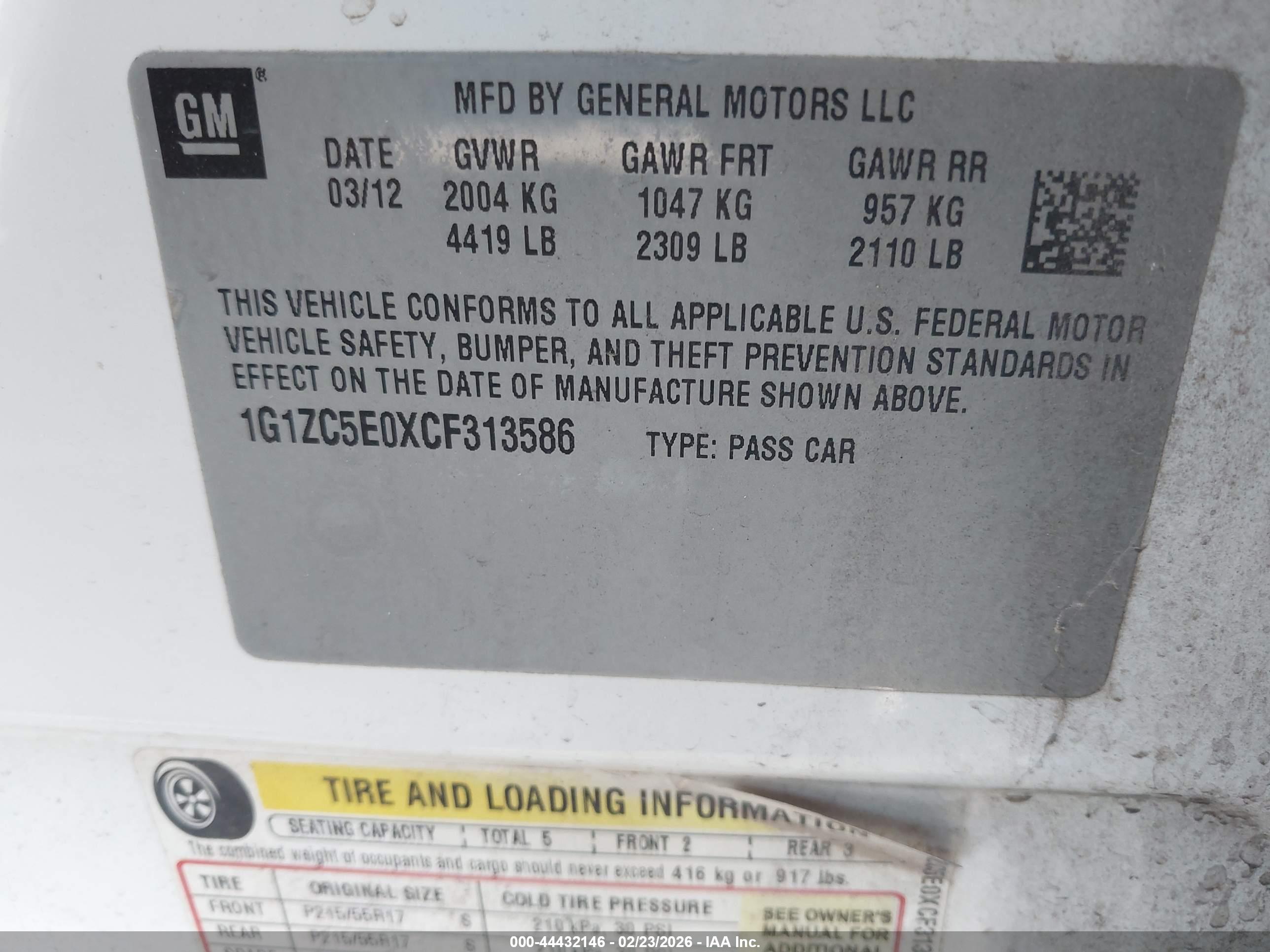 CHEVROLET MALIBU image 9