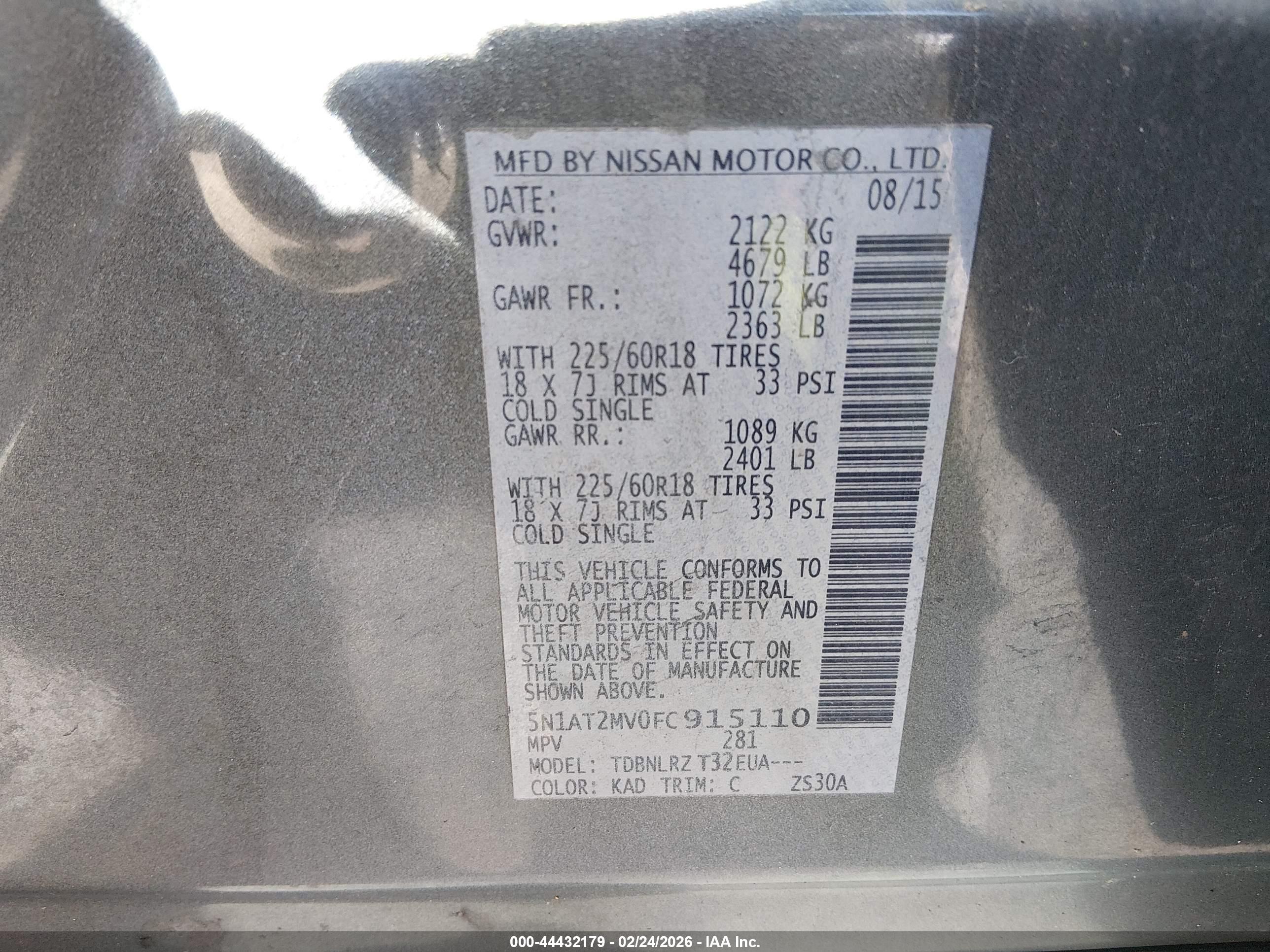 NISSAN ROGUE image 9