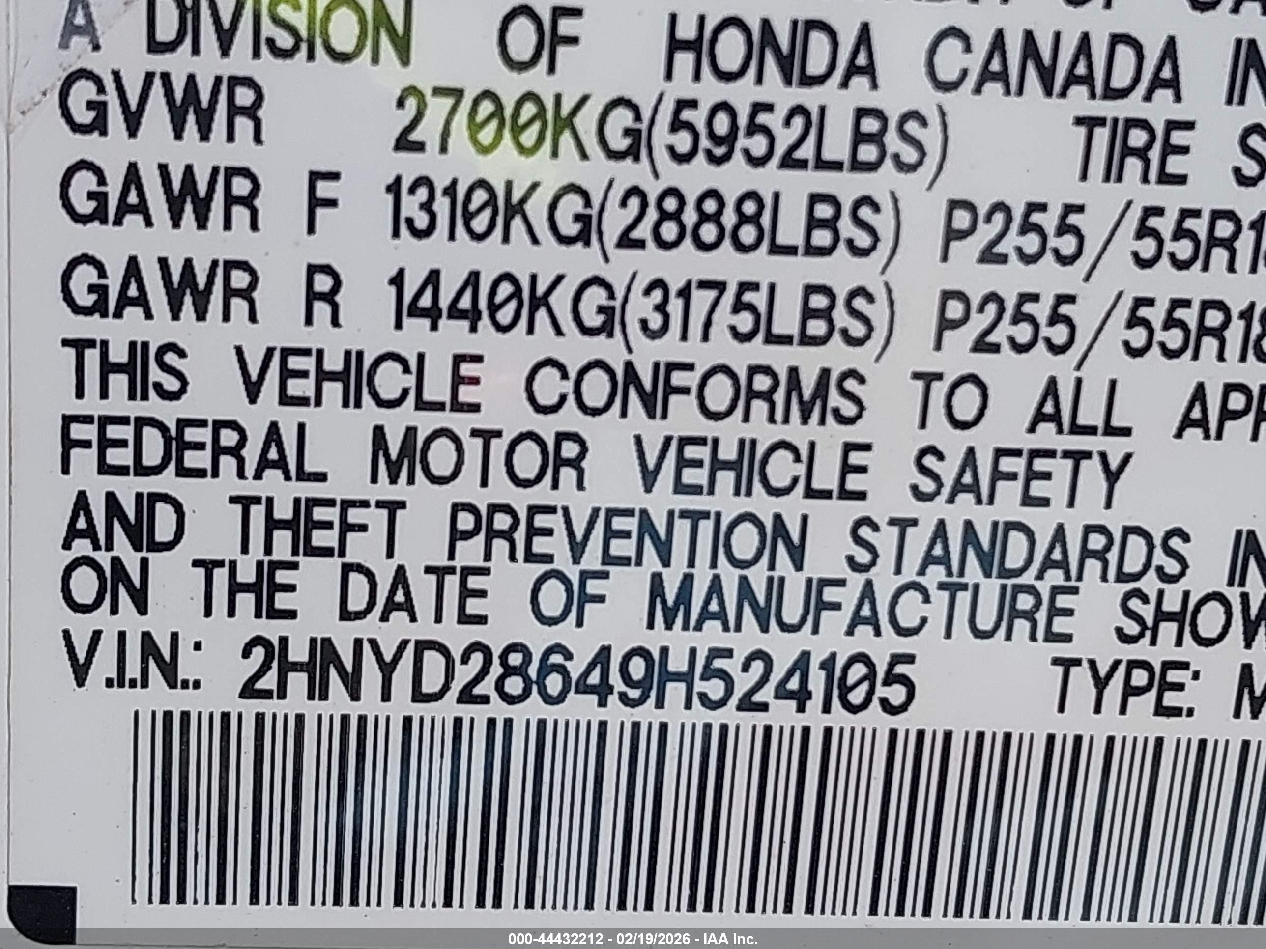 ACURA MDX image 9