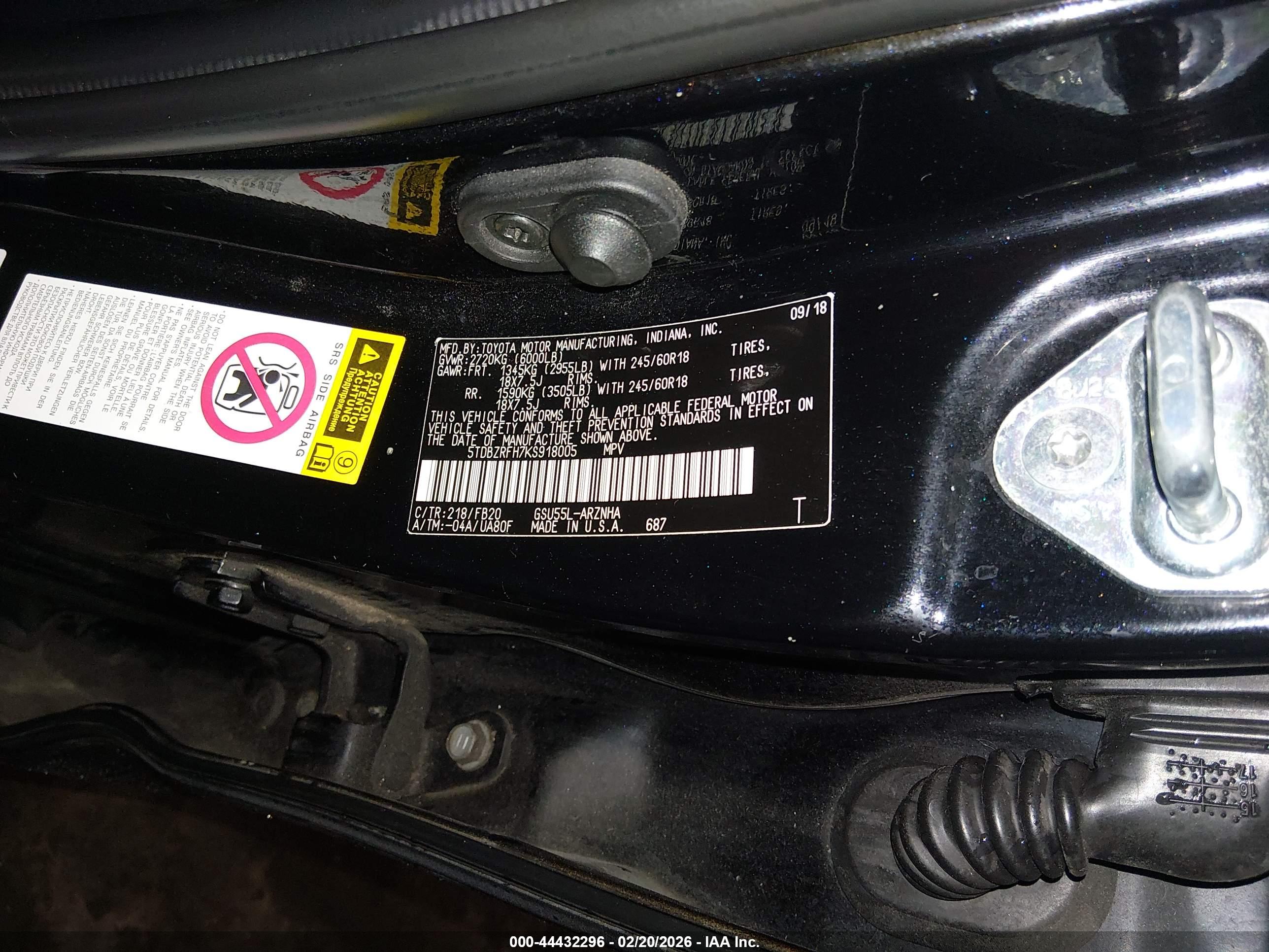 TOYOTA HIGHLANDER image 9