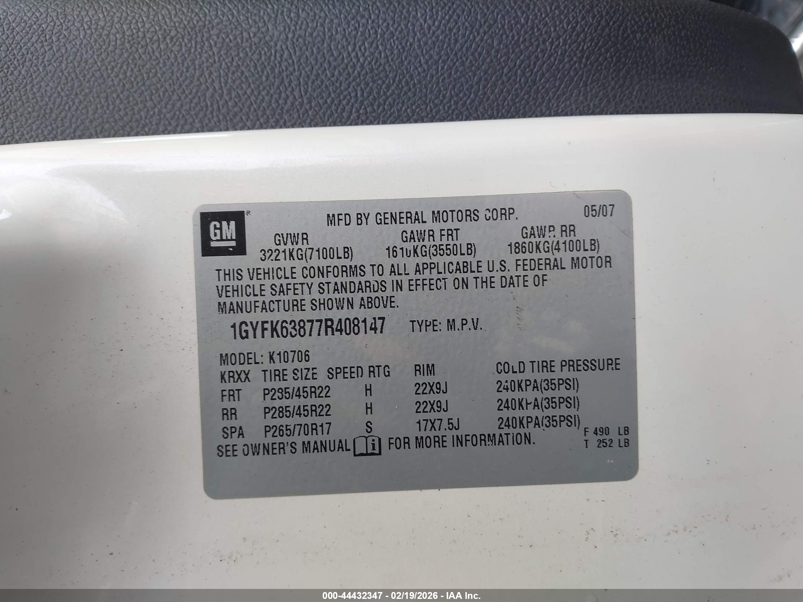 CADILLAC ESCALADE image 9