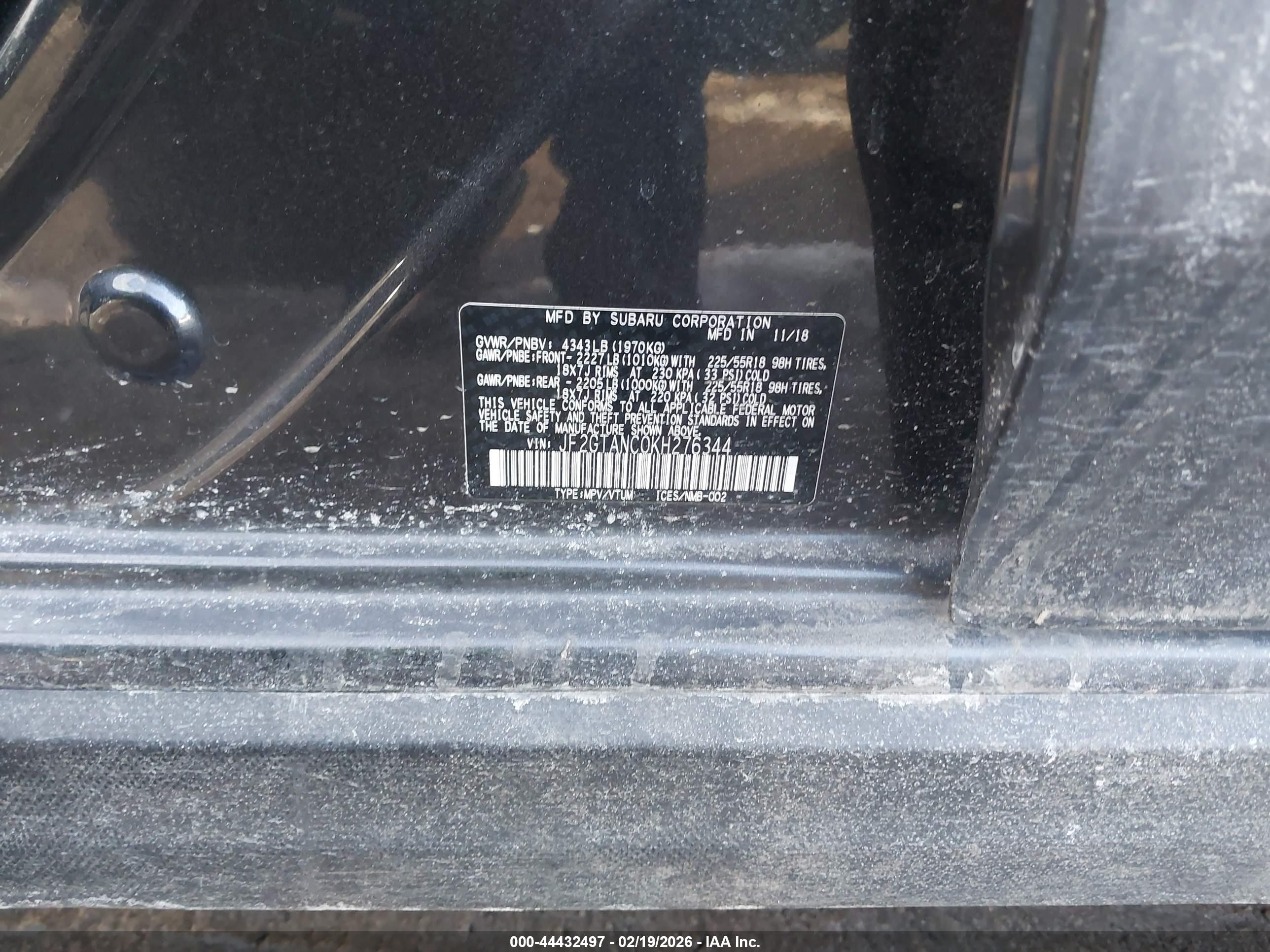 SUBARU CROSSTREK image 9