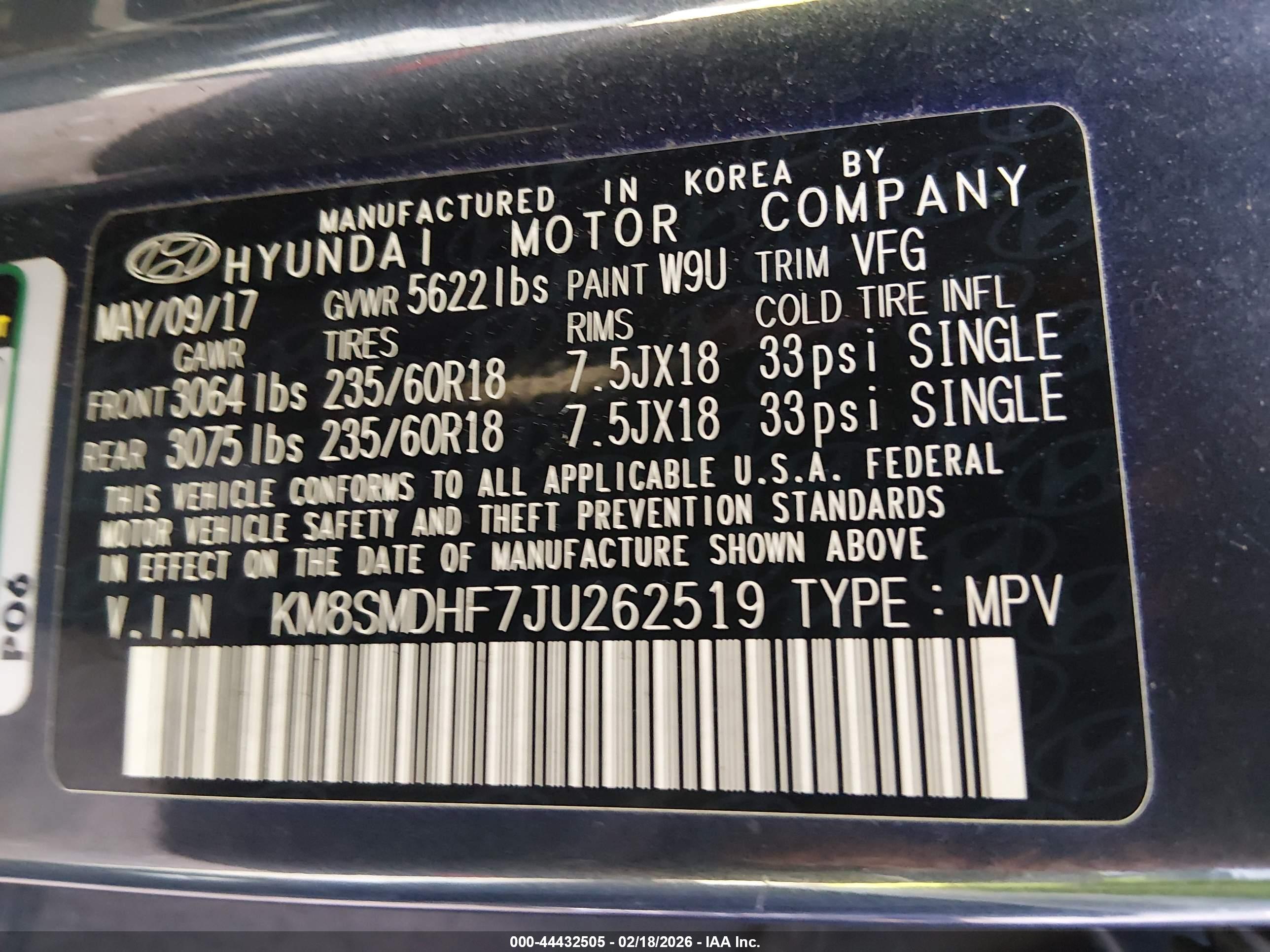HYUNDAI SANTA image 9