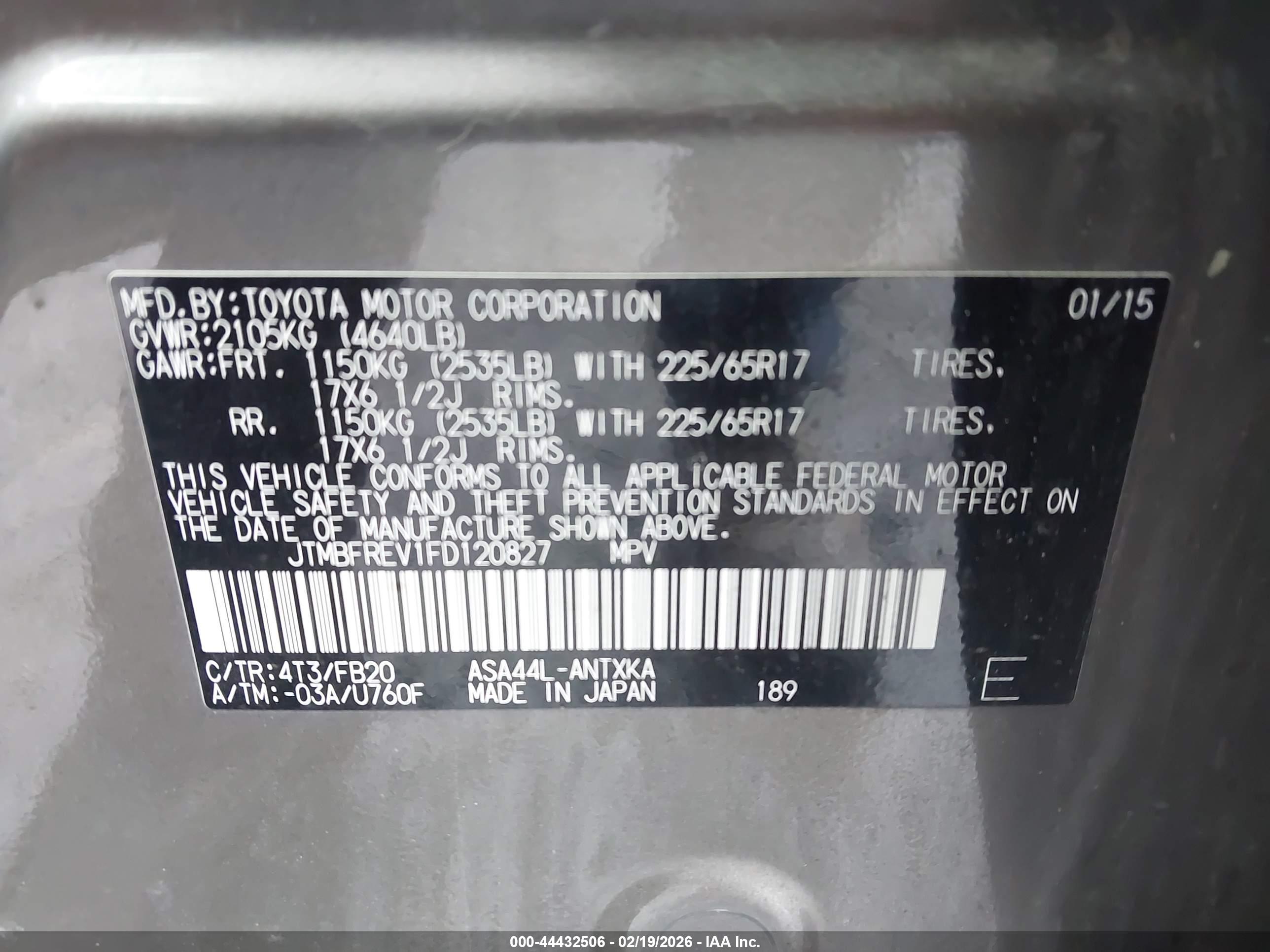 TOYOTA RAV4 image 9