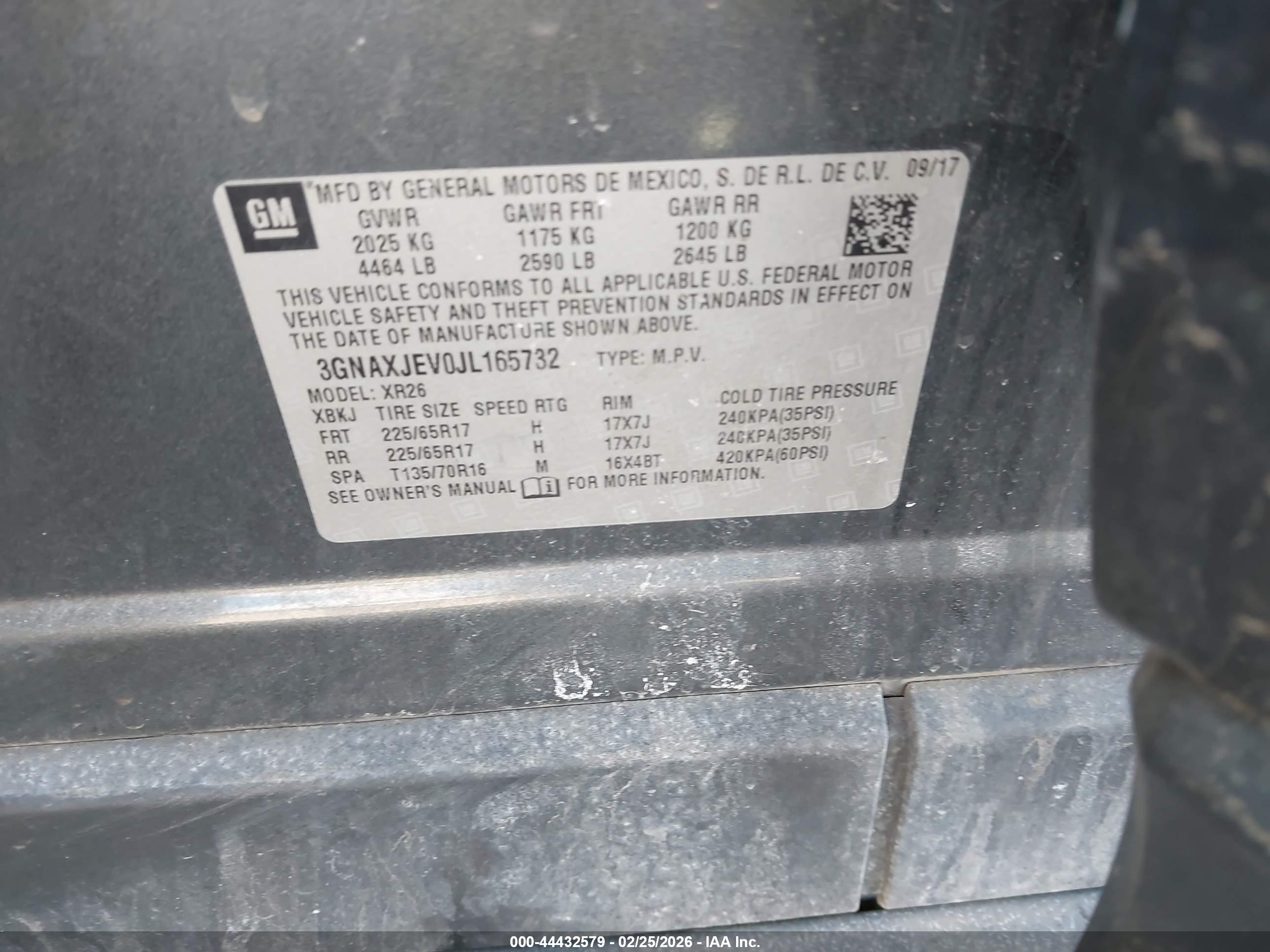 CHEVROLET EQUINOX image 9