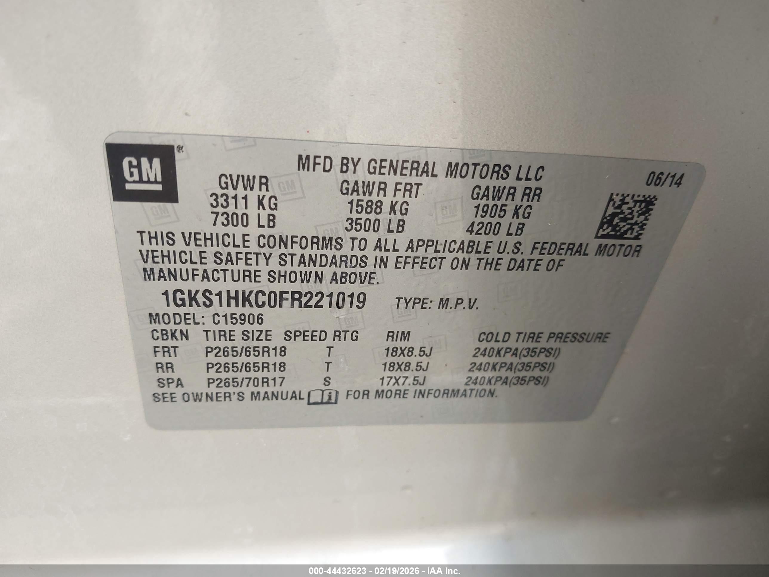 GMC YUKON image 9