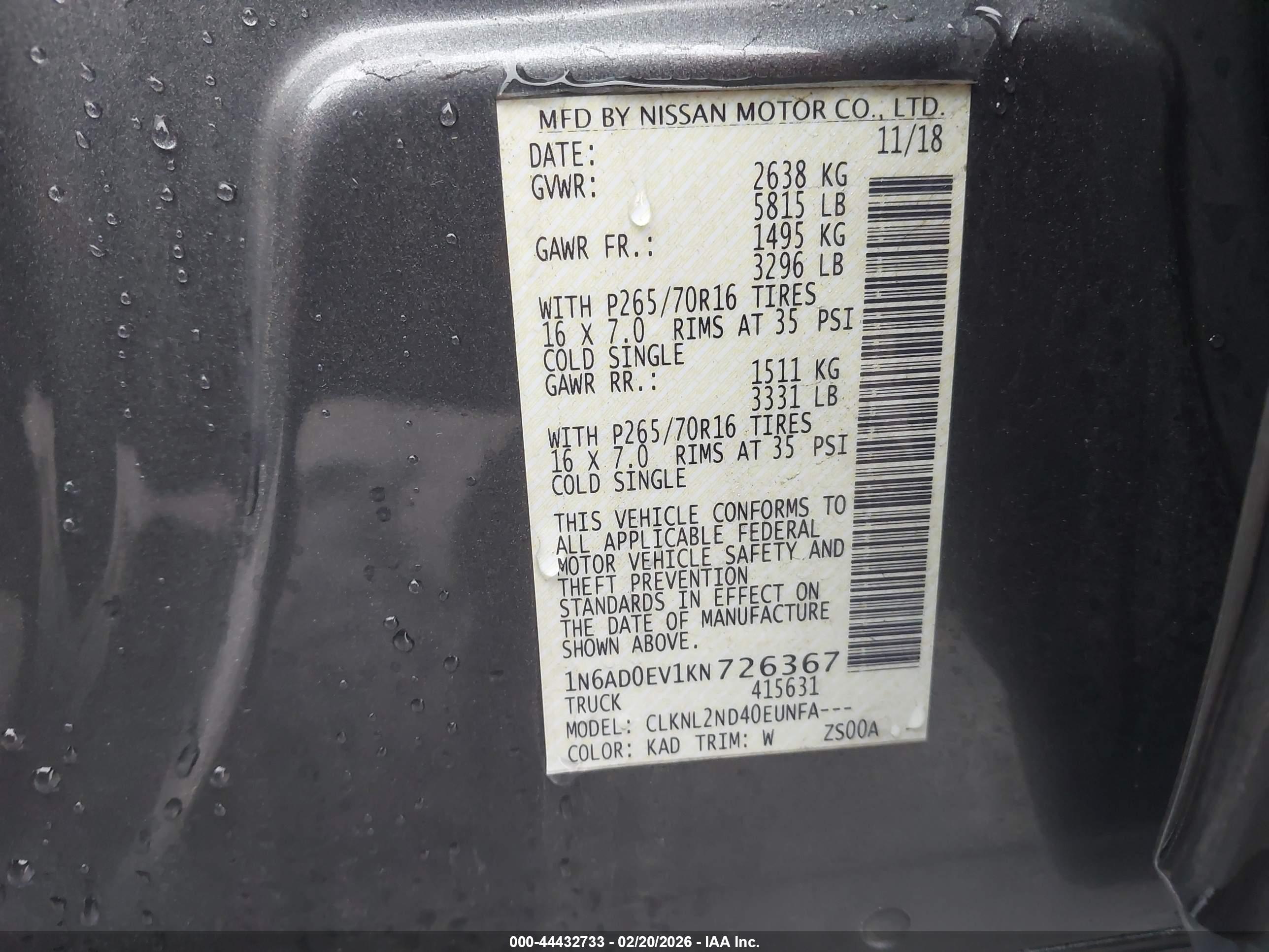 NISSAN FRONTIER image 9
