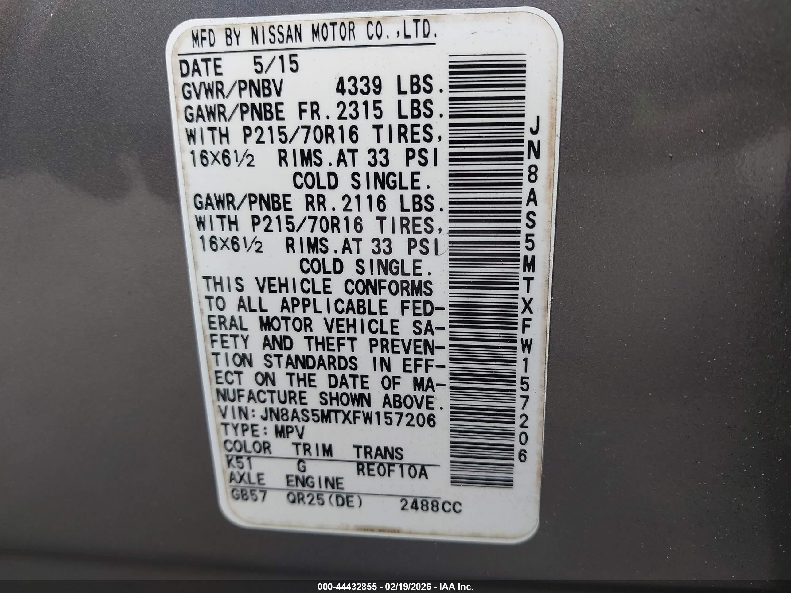 NISSAN ROGUE image 9