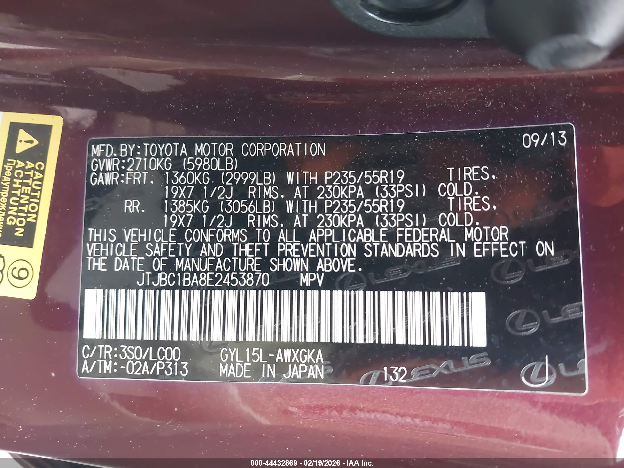 LEXUS RX image 9