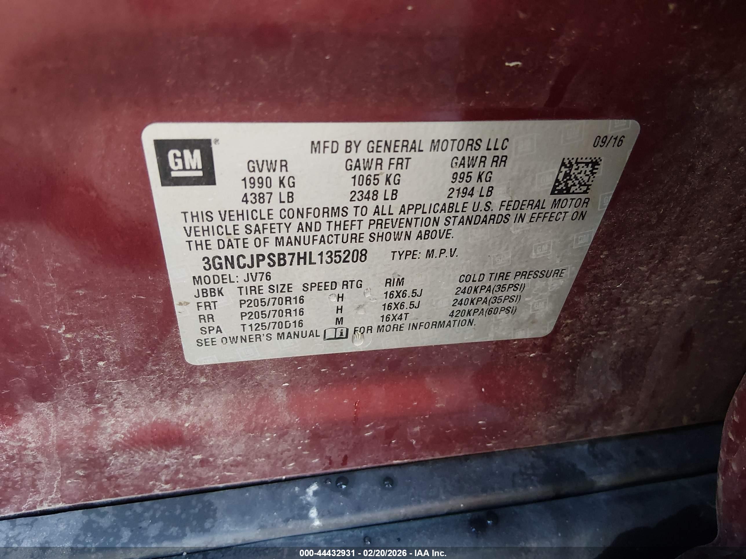CHEVROLET TRAX image 9