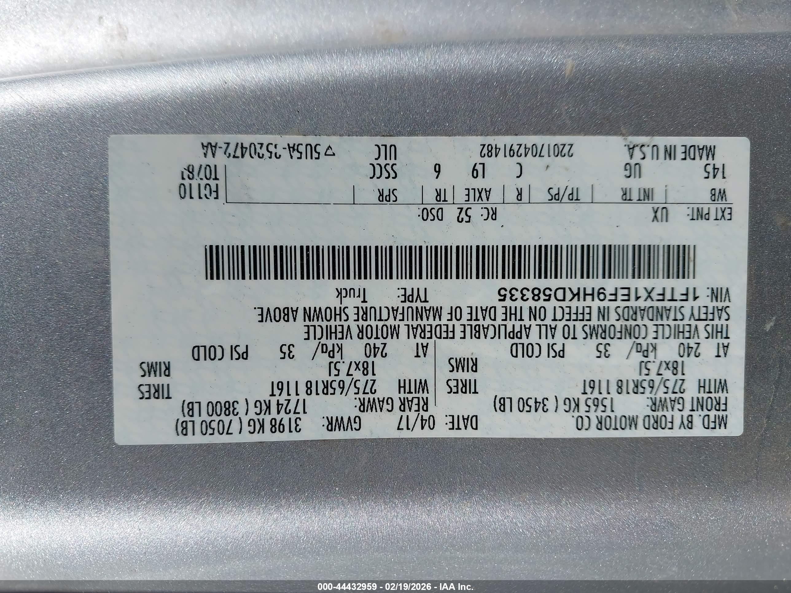 FORD F-150 image 9