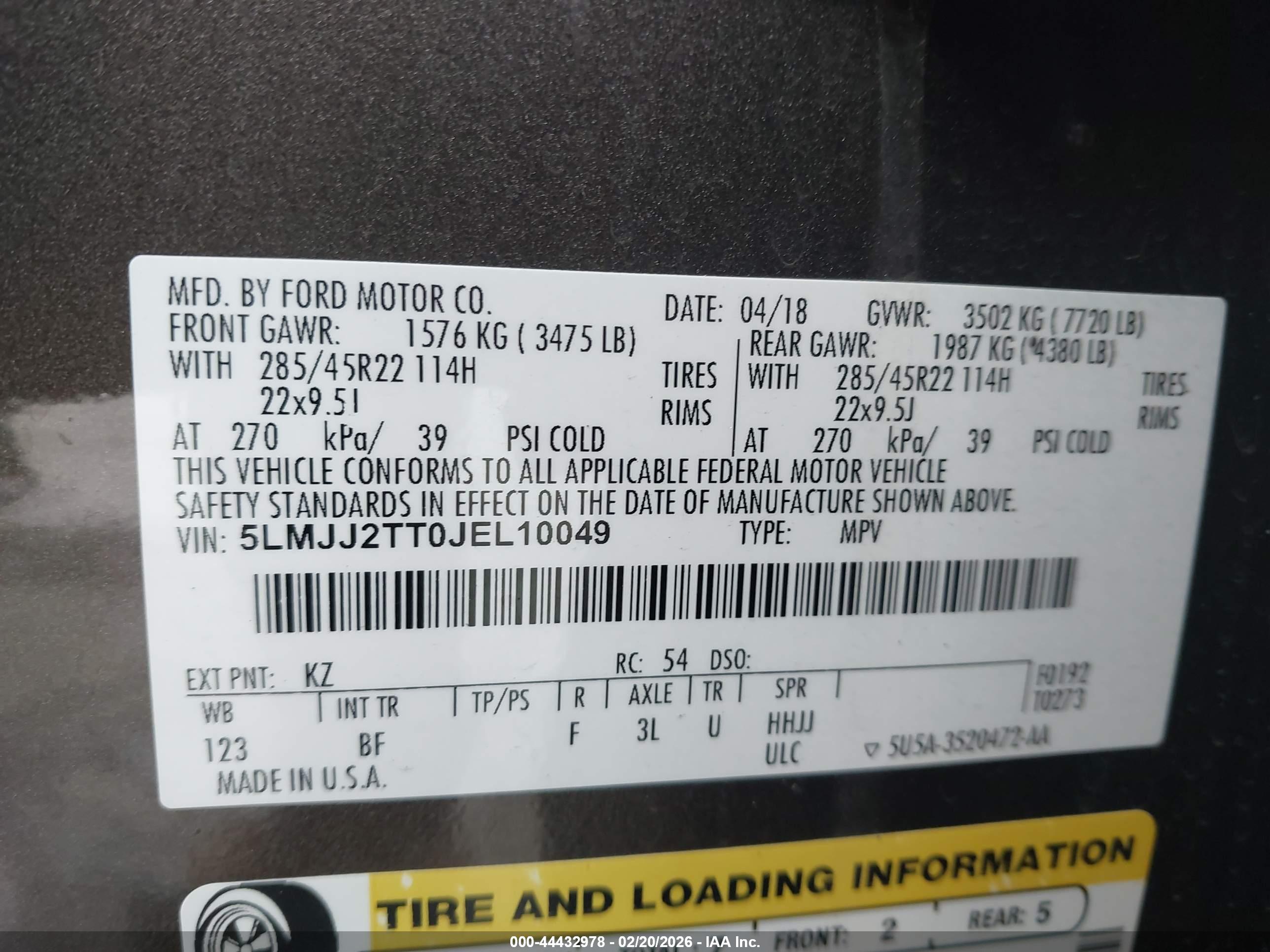 LINCOLN NAVIGATOR image 9