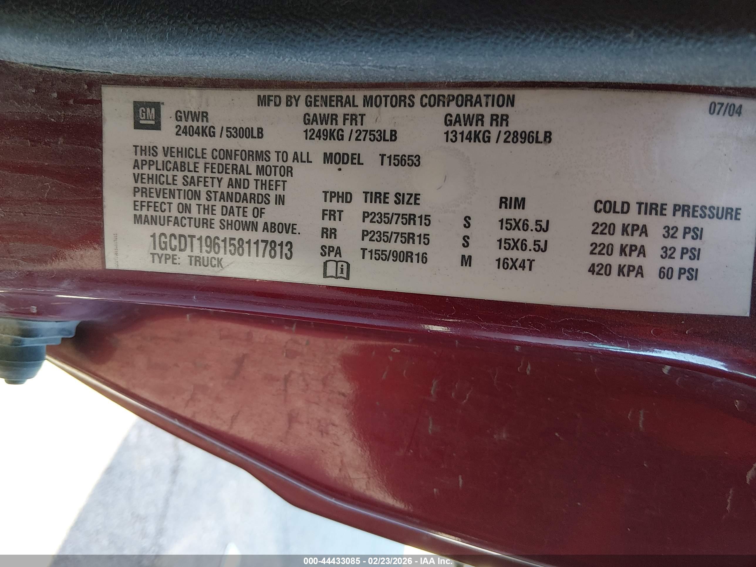 CHEVROLET COLORADO image 9