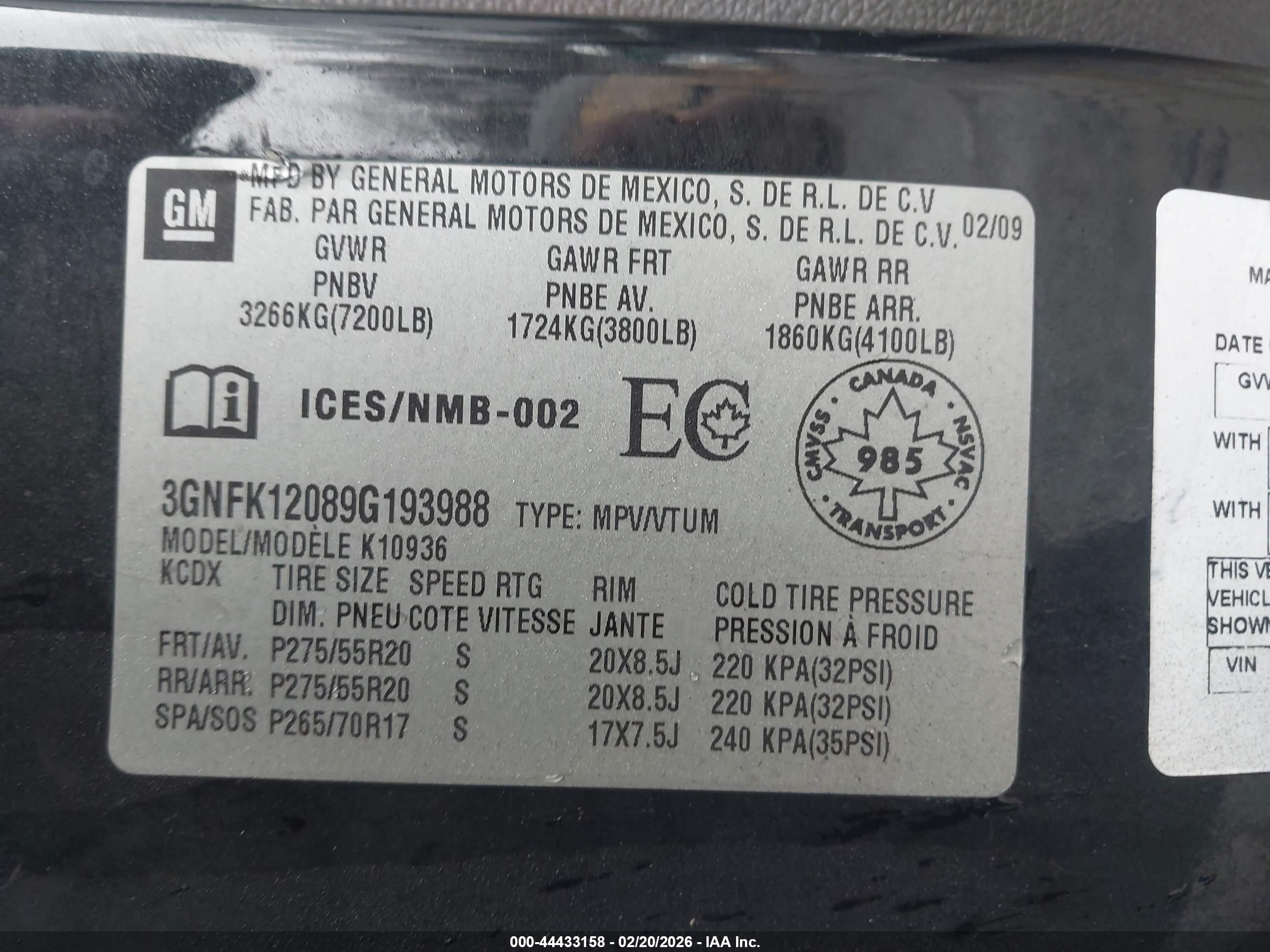 CHEVROLET AVALANCHE image 9