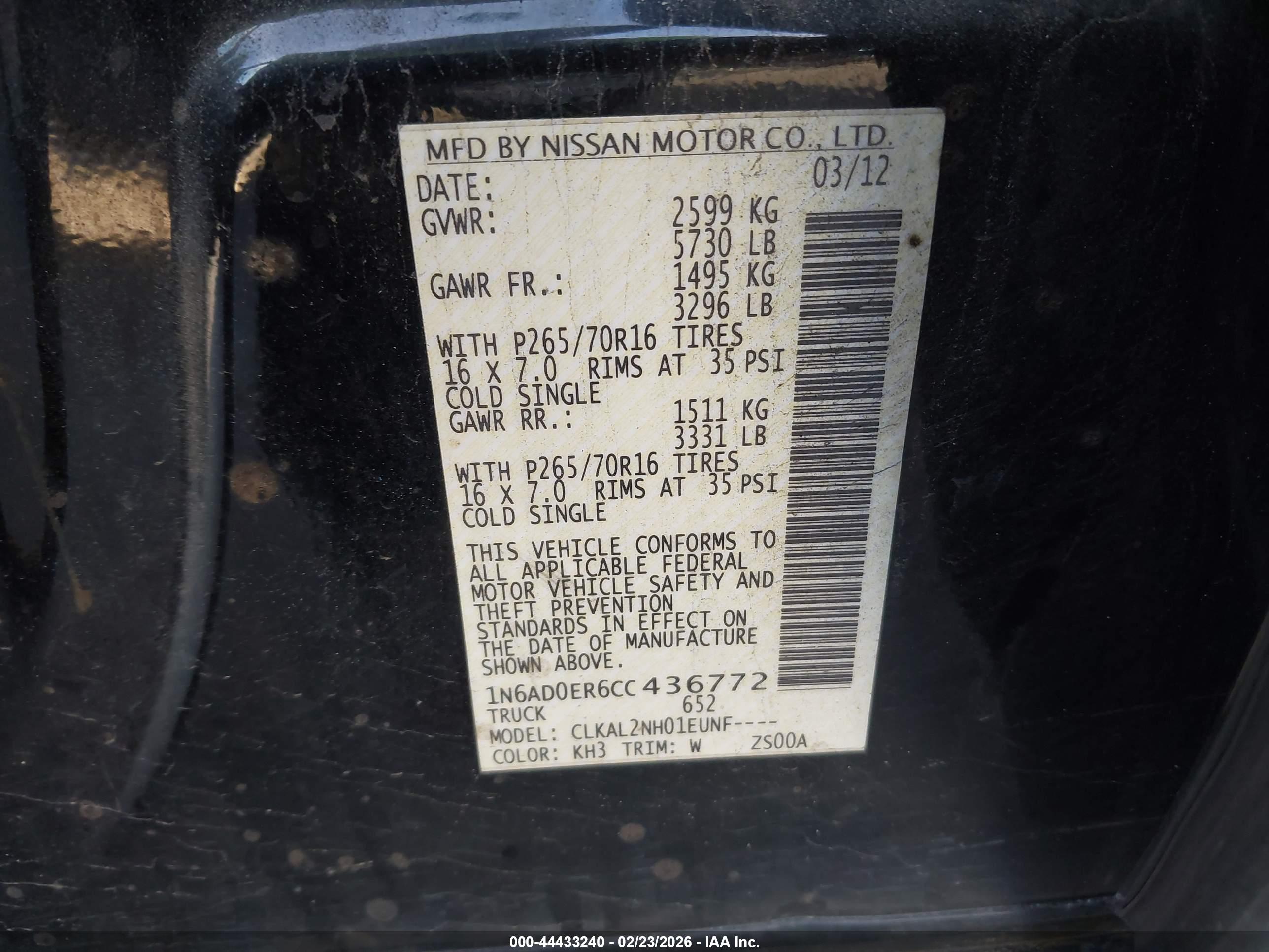 NISSAN FRONTIER image 9