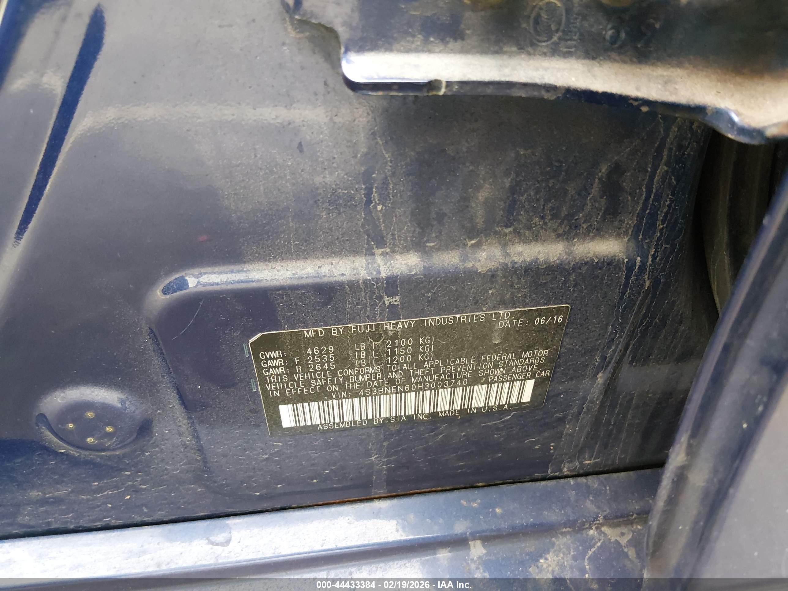 SUBARU LEGACY image 9