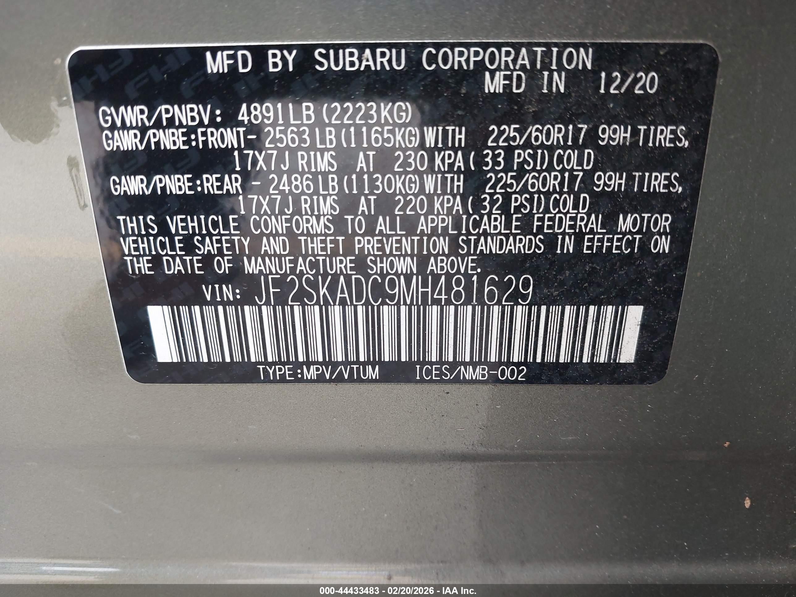 SUBARU FORESTER image 9