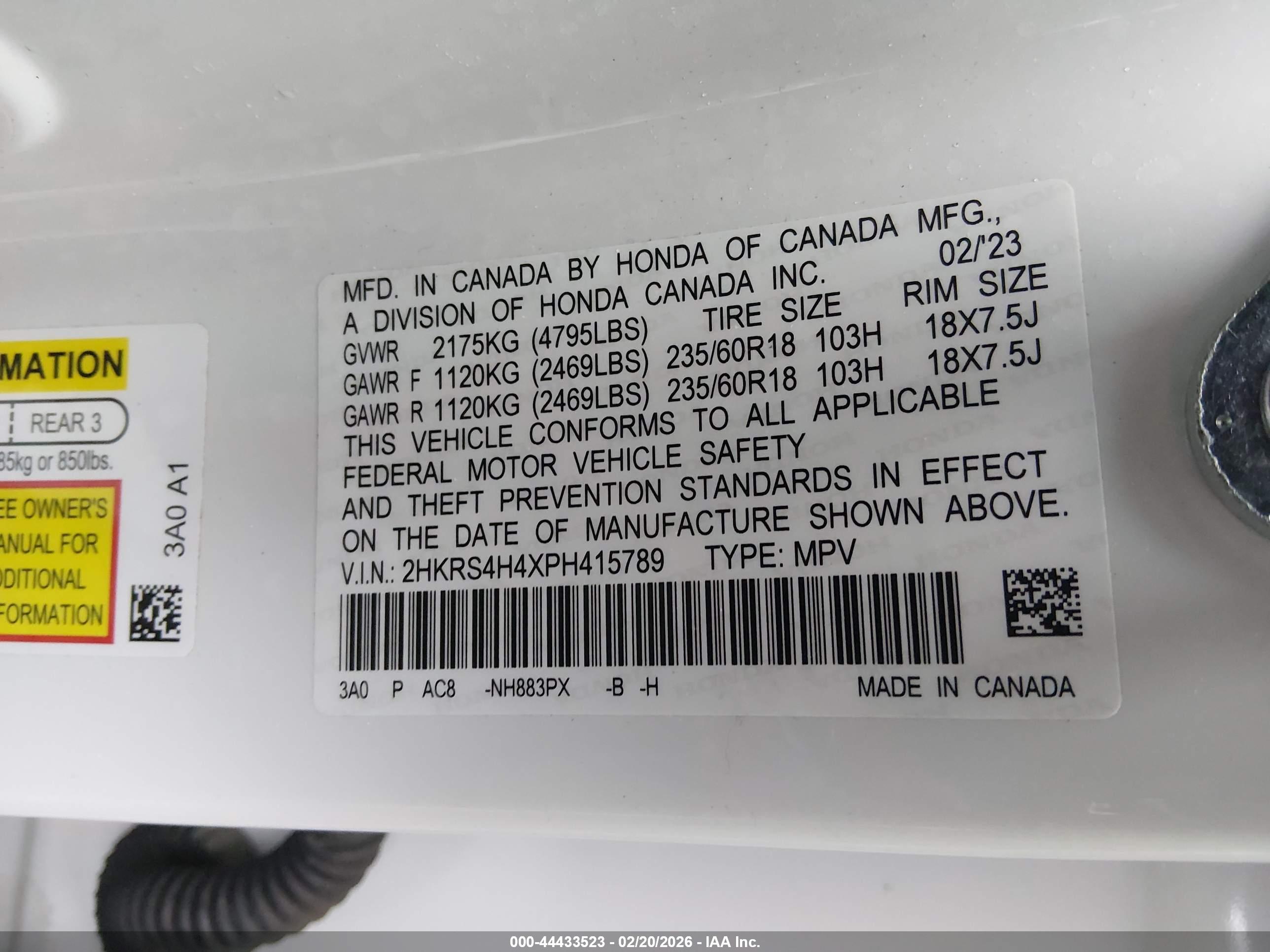 HONDA CR-V image 9