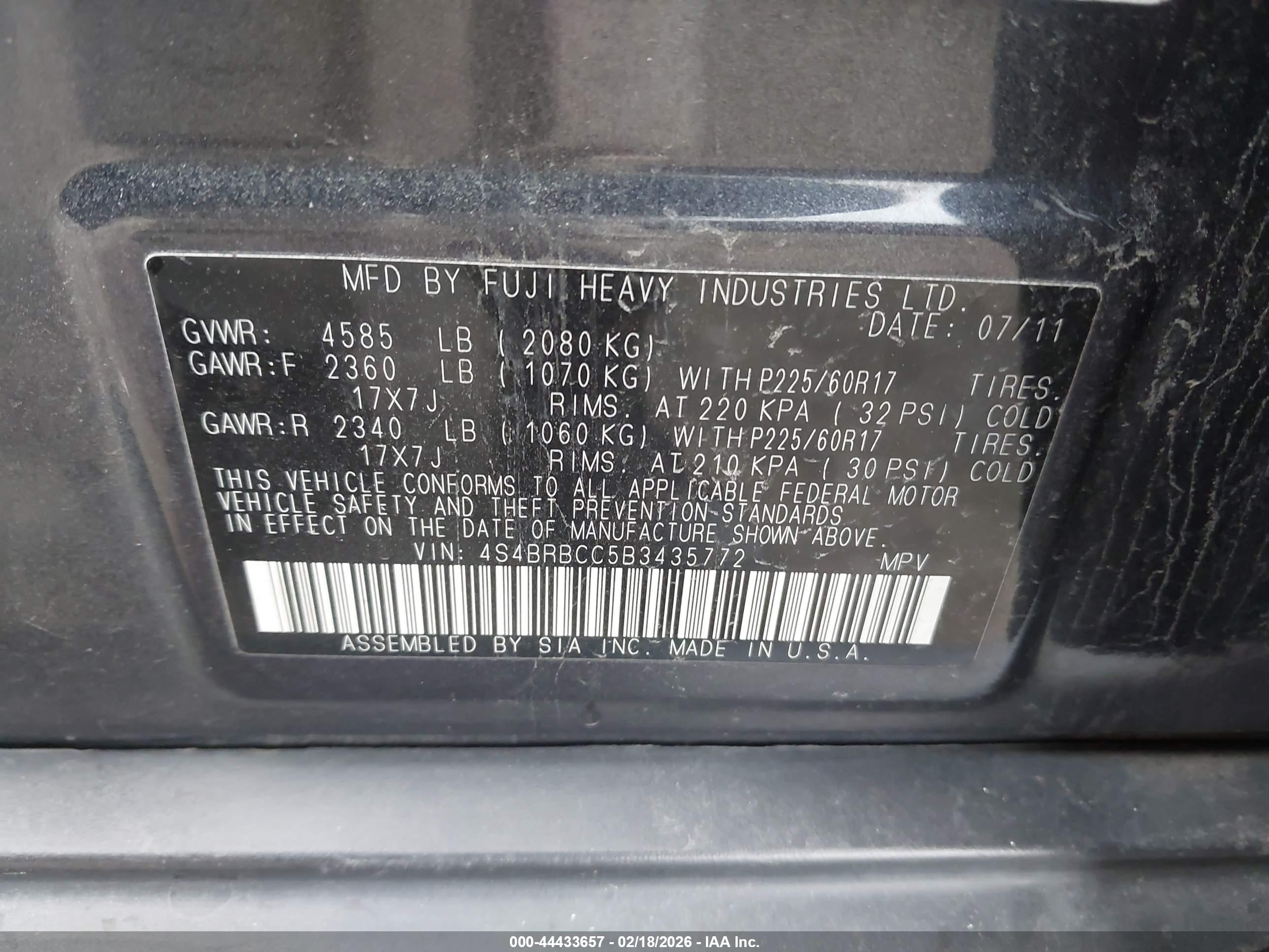 SUBARU OUTBACK image 9