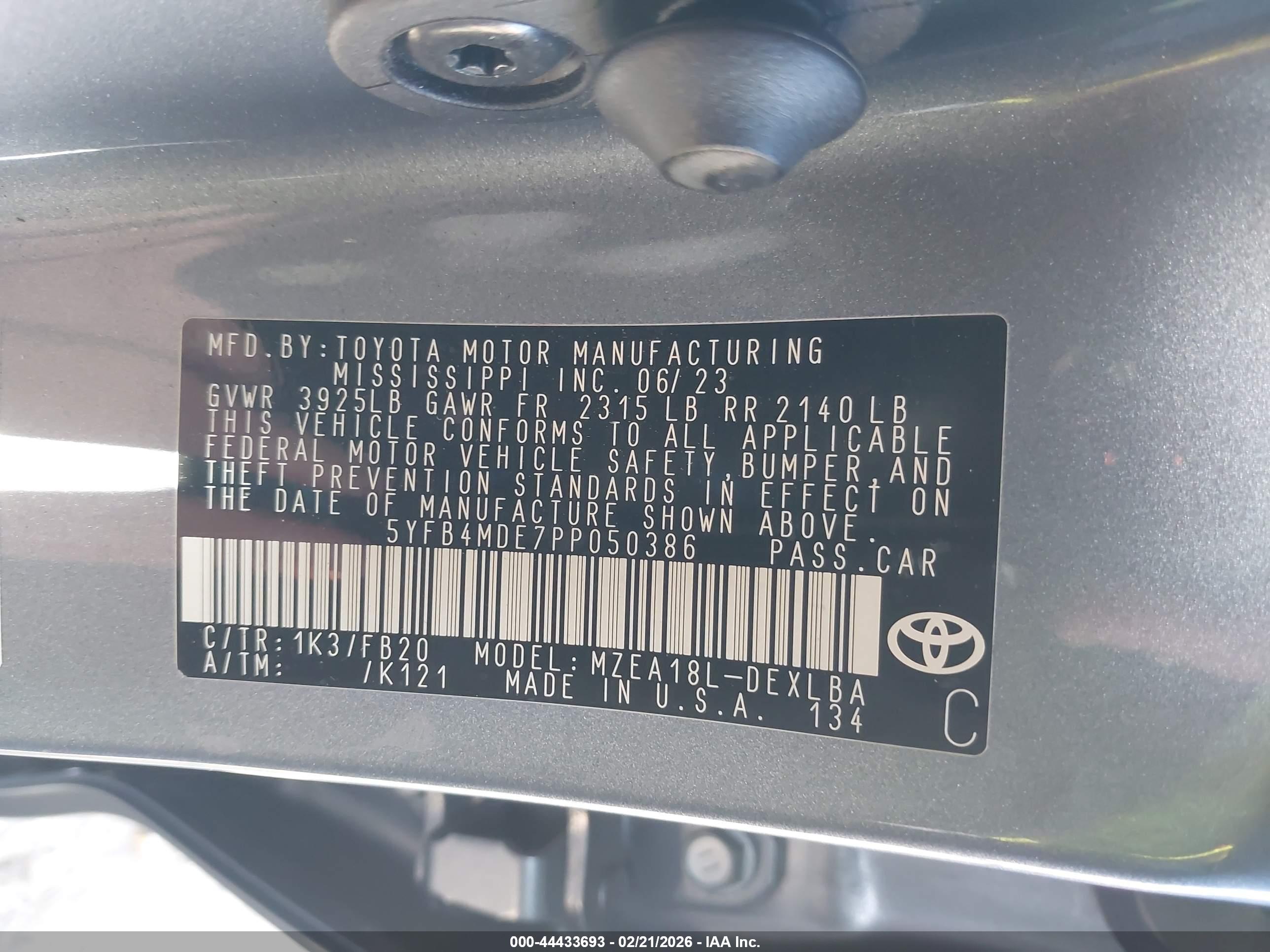 TOYOTA COROLLA image 9