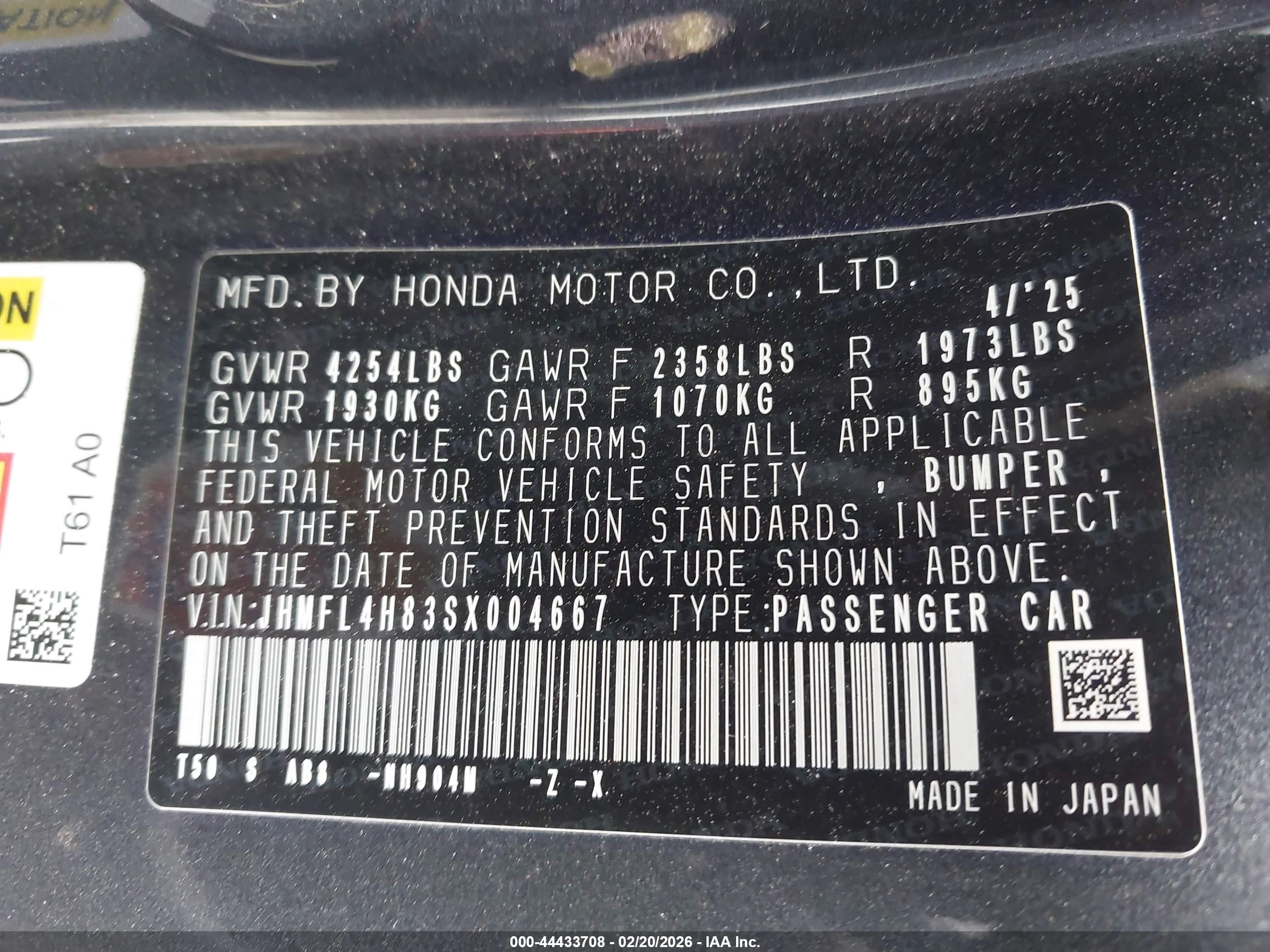 HONDA CIVIC image 9