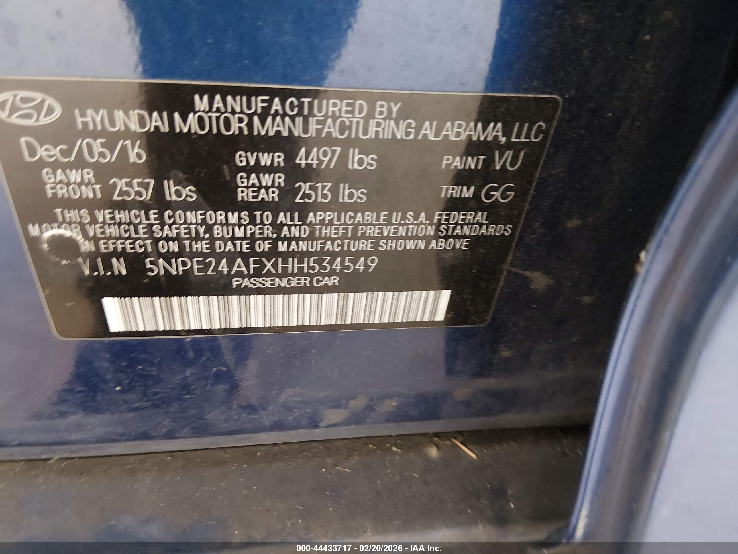 HYUNDAI SONATA image 9