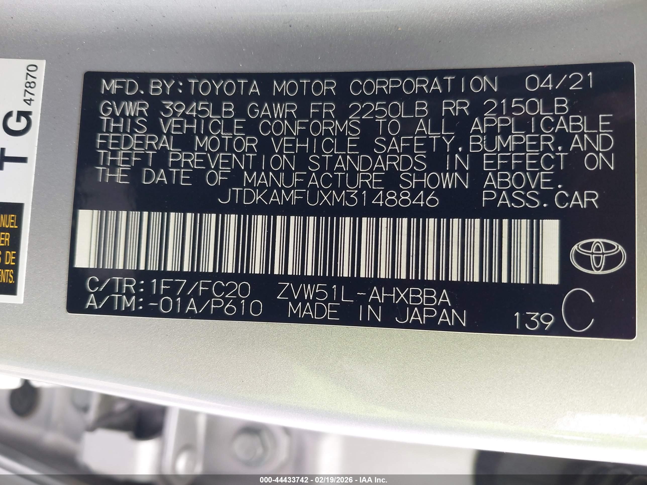 TOYOTA PRIUS image 9