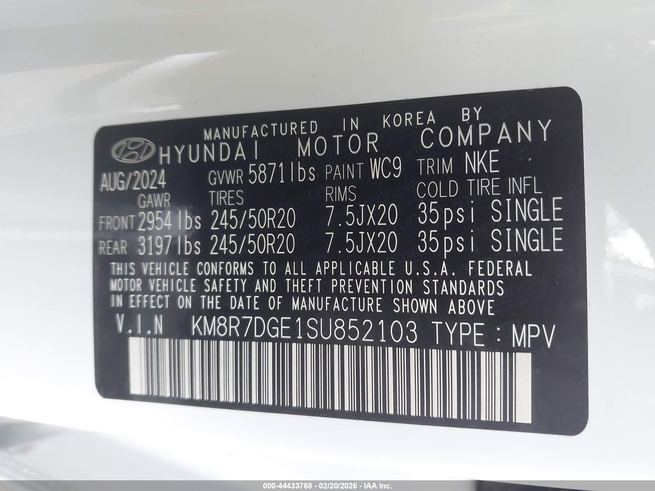 HYUNDAI PALISADE image 9