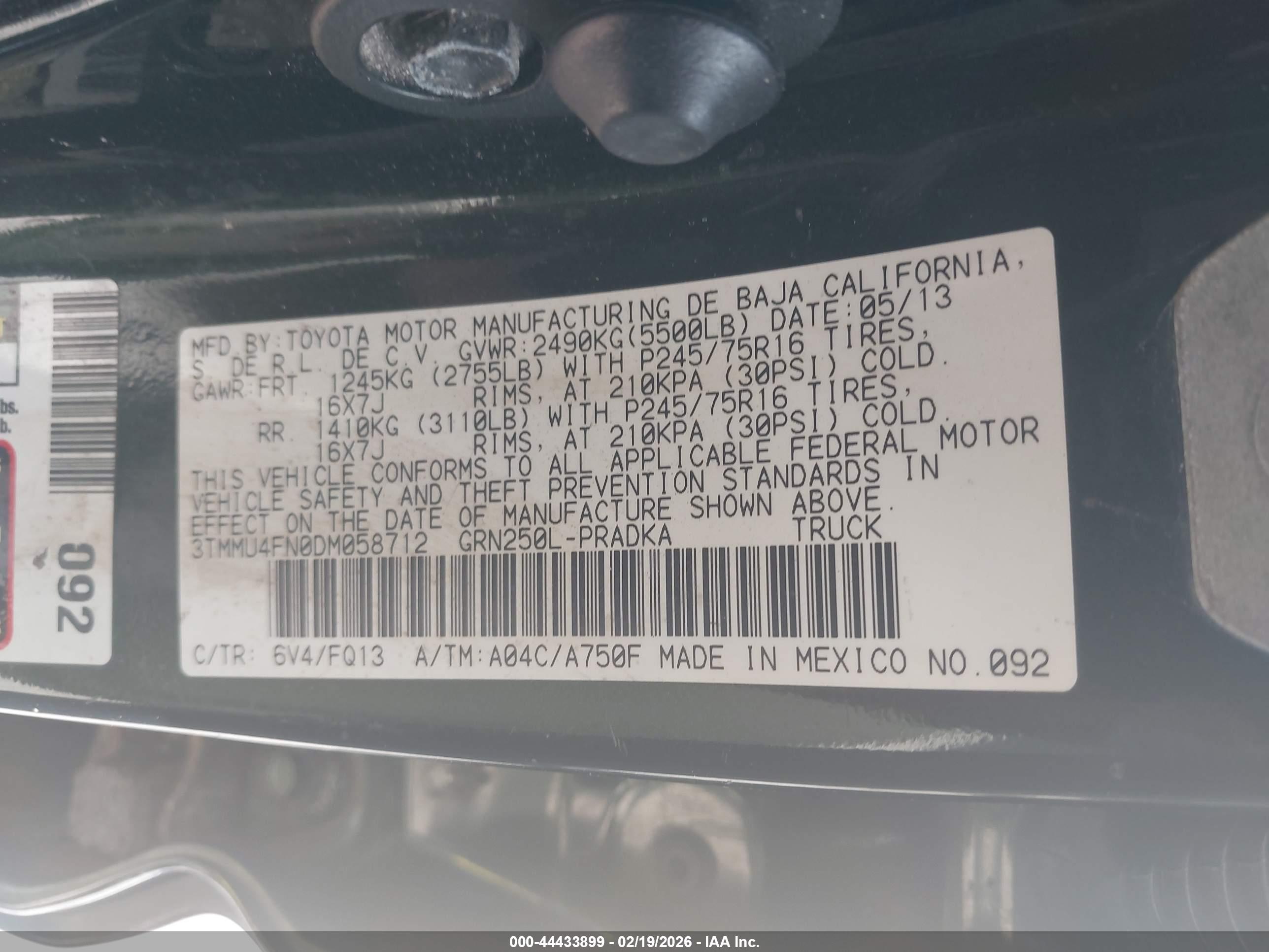 TOYOTA TACOMA image 9