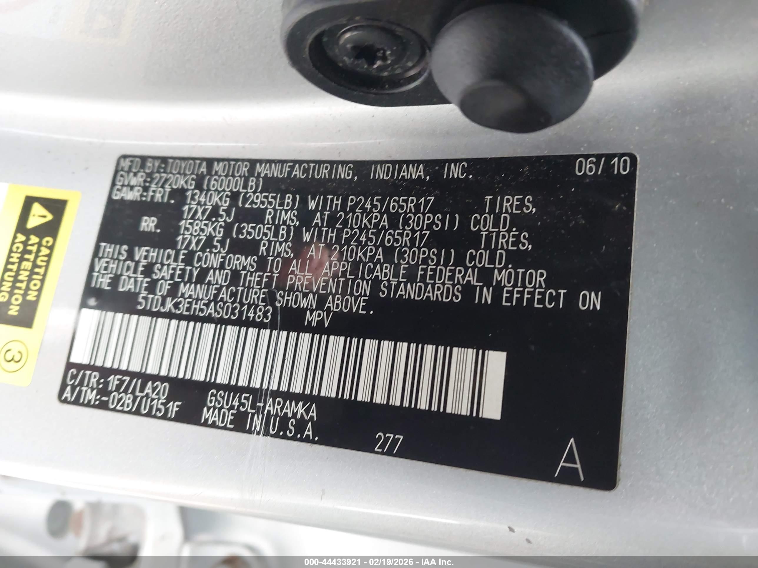 TOYOTA HIGHLANDER image 9