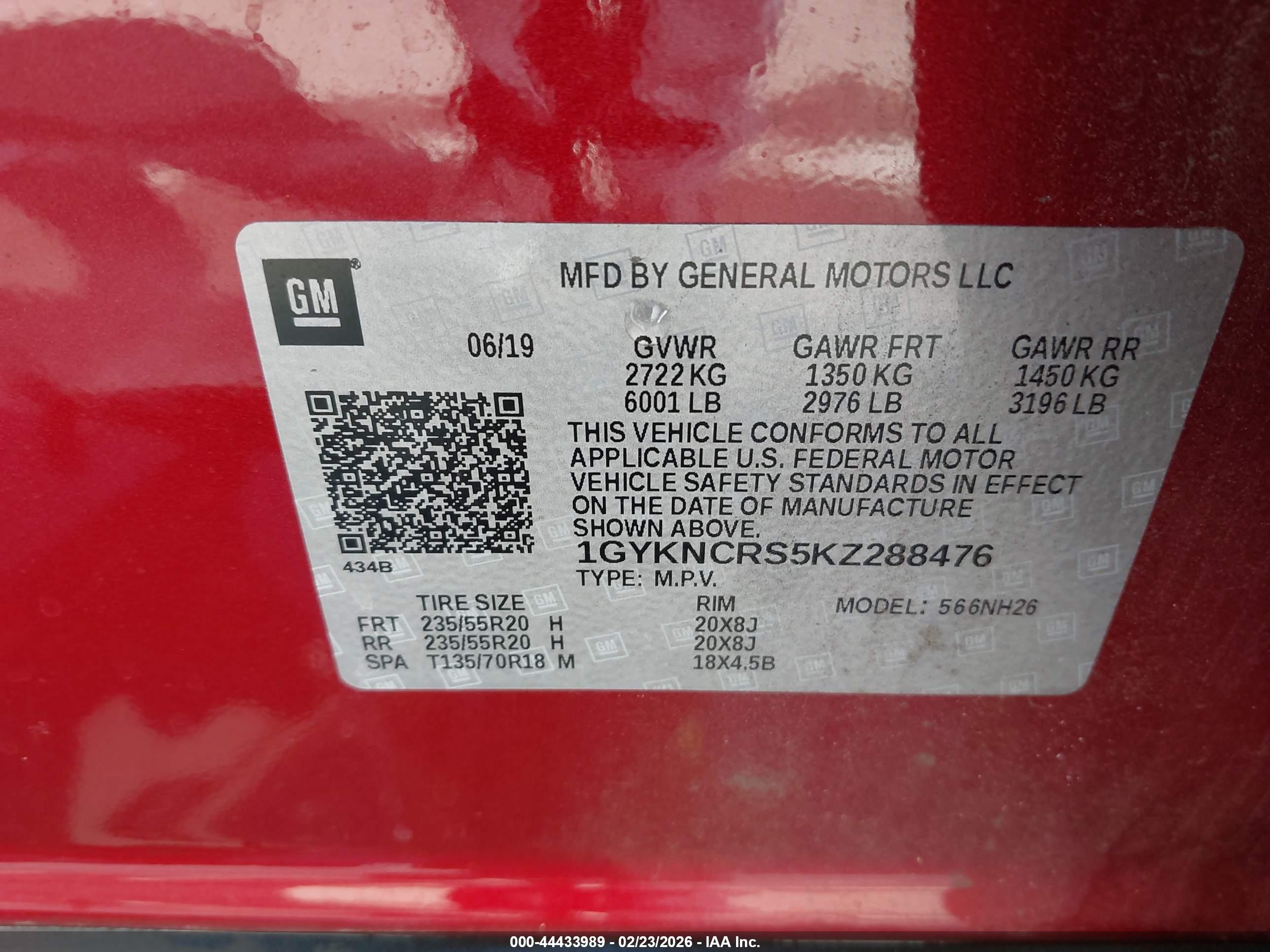 CADILLAC XT5 image 9