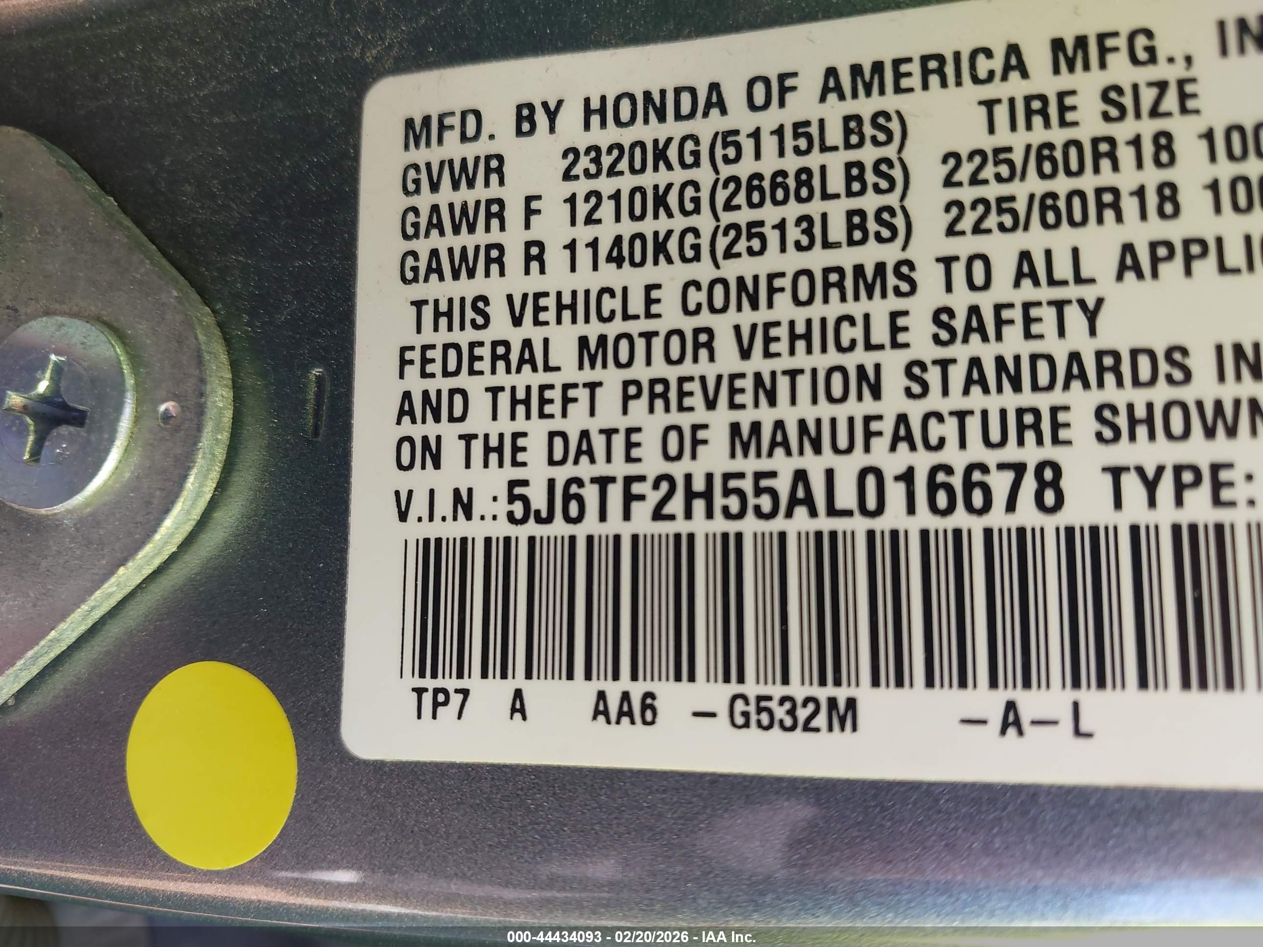HONDA ACCORD image 9