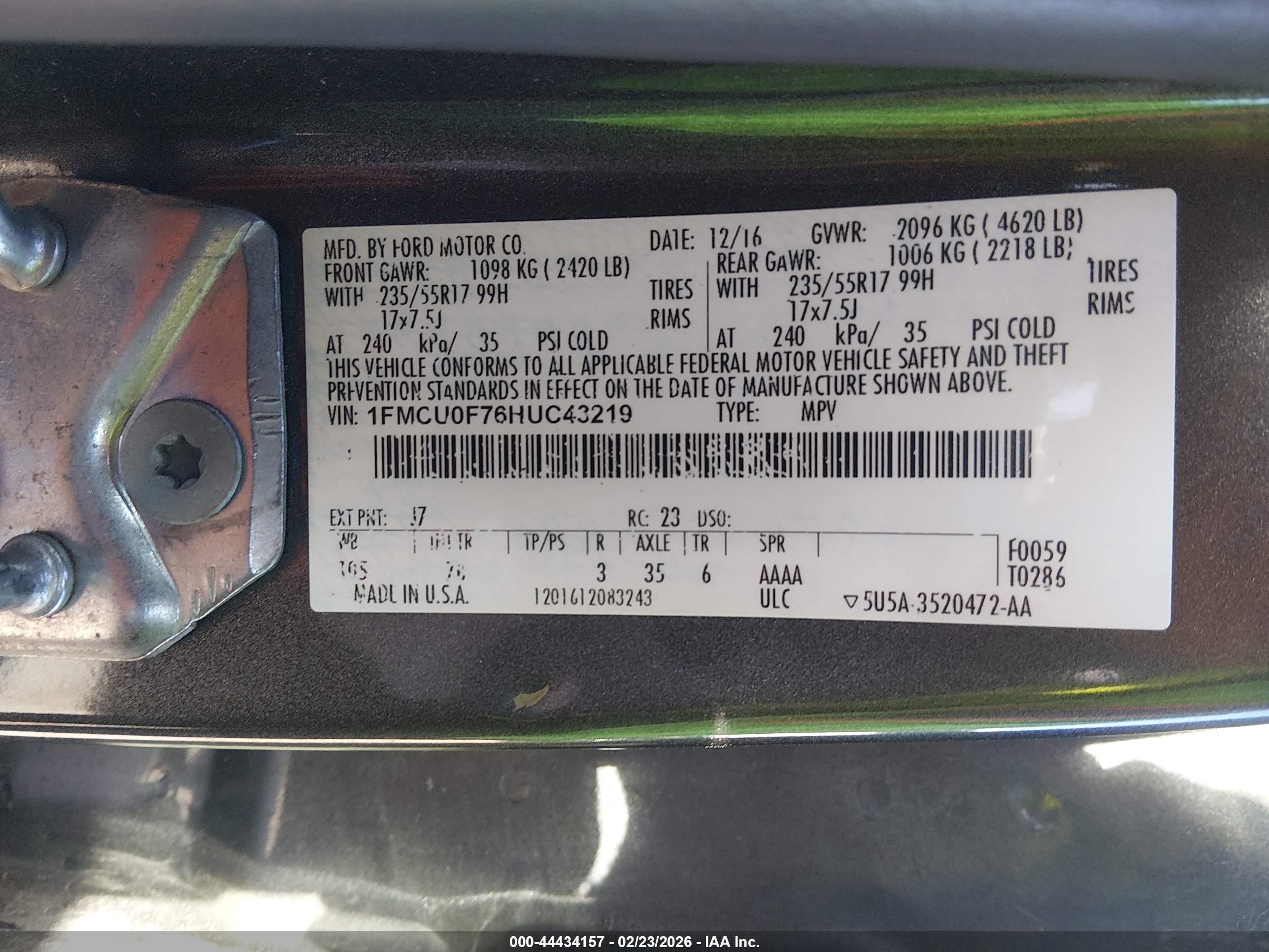 FORD ESCAPE image 9