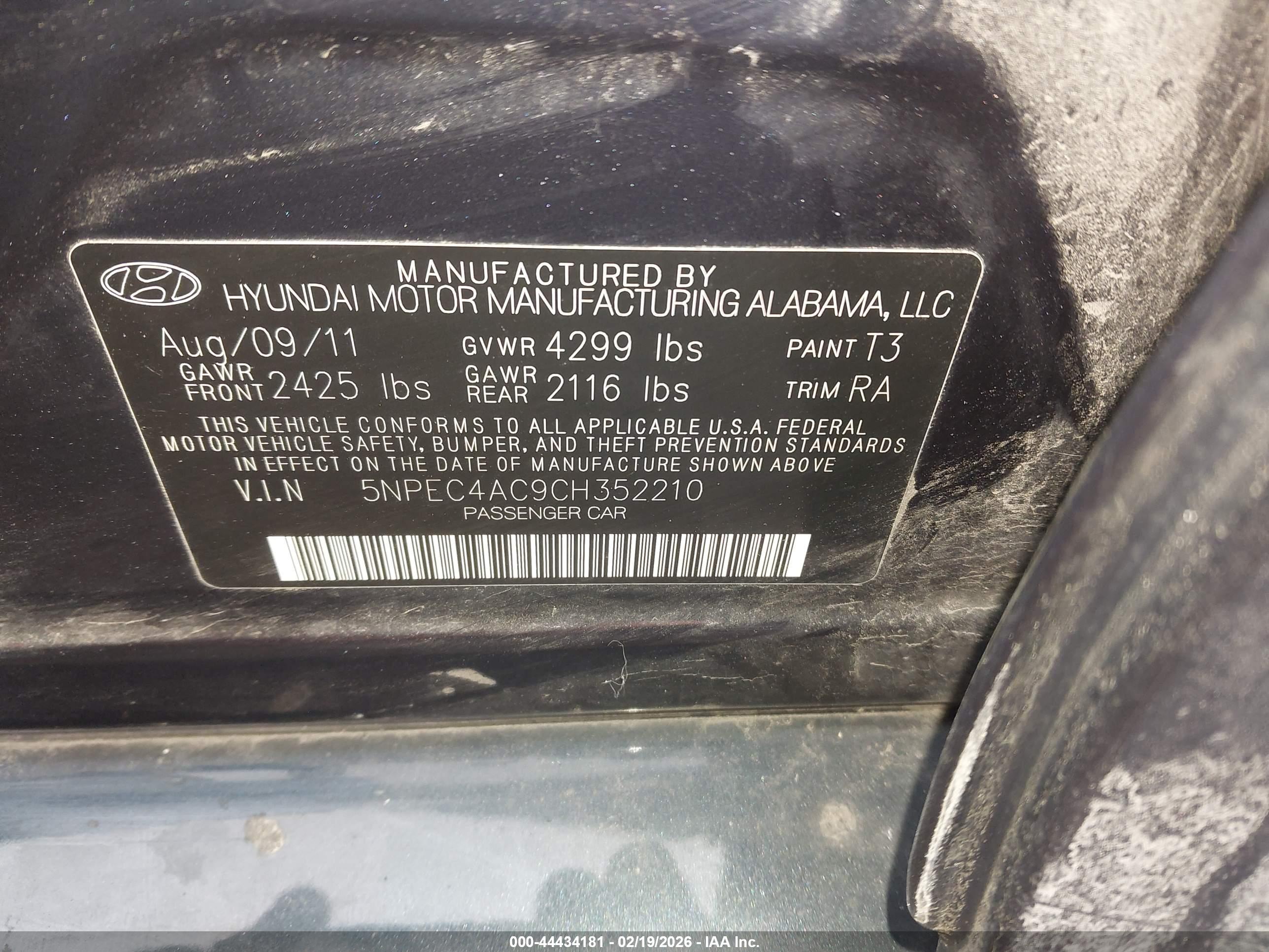 HYUNDAI SONATA image 9