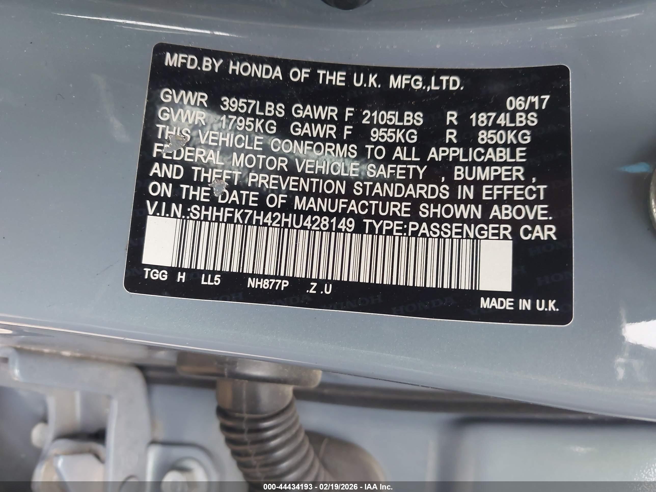 HONDA CIVIC image 9