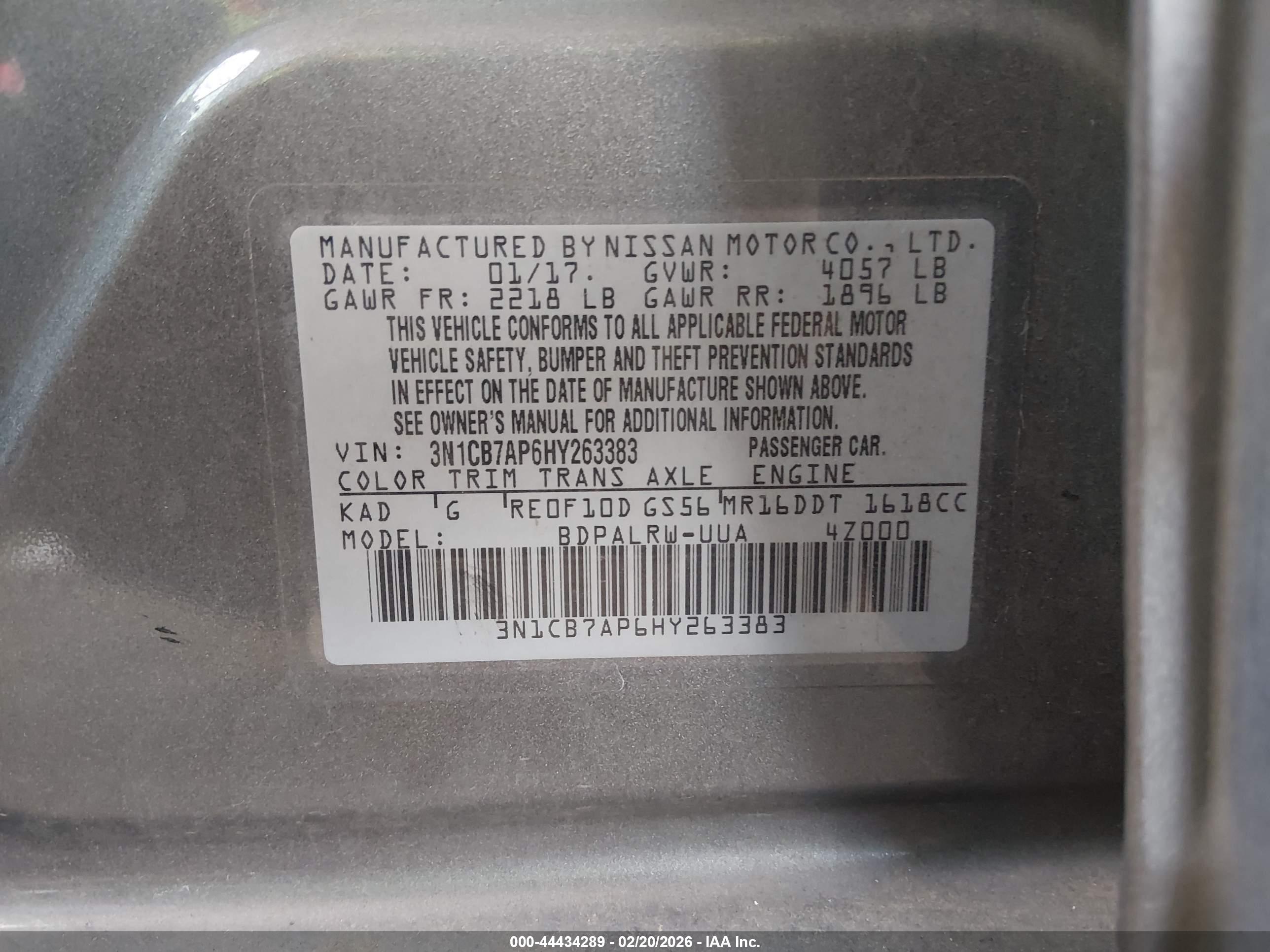 NISSAN SENTRA image 9