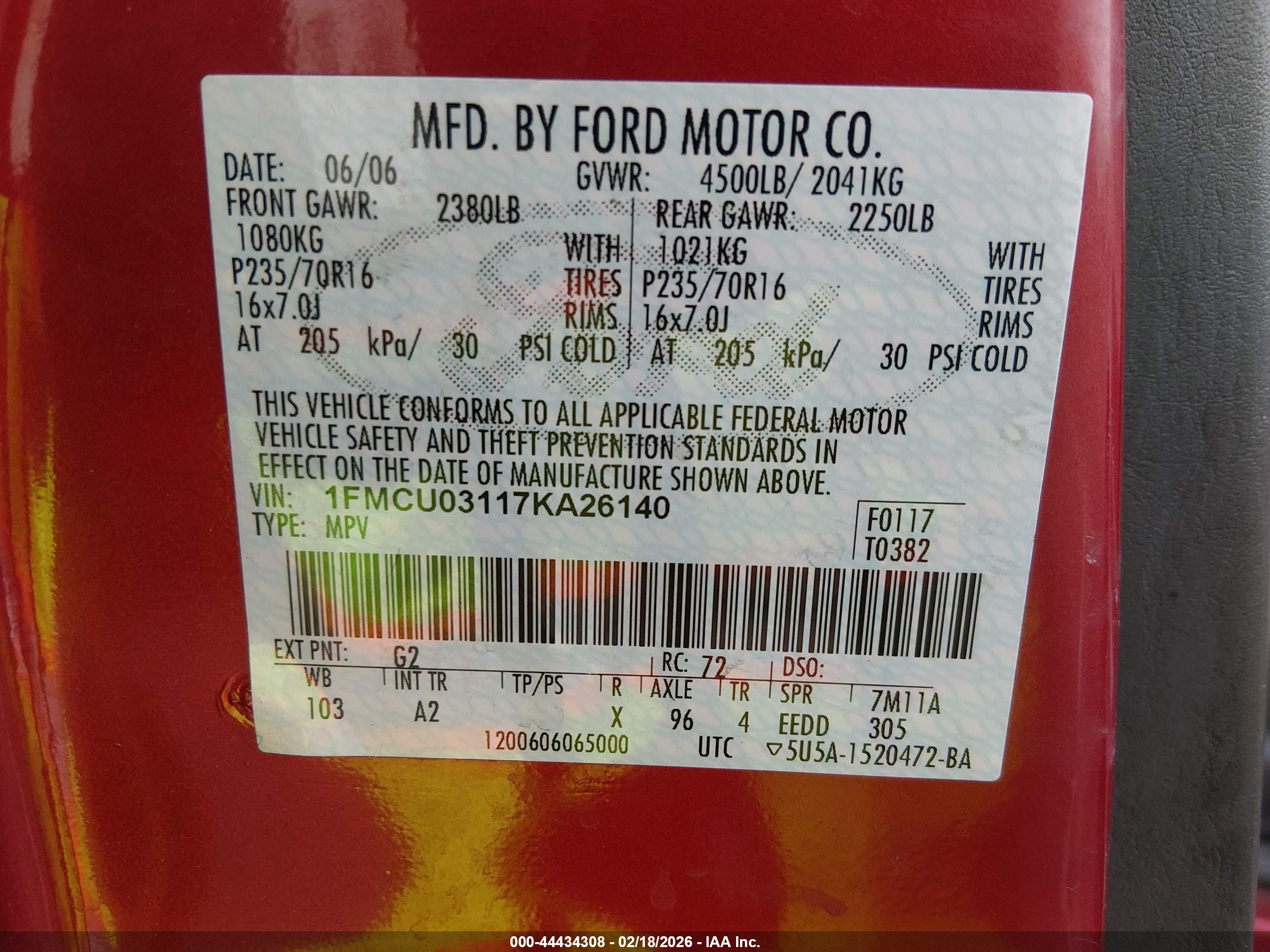 FORD ESCAPE image 9