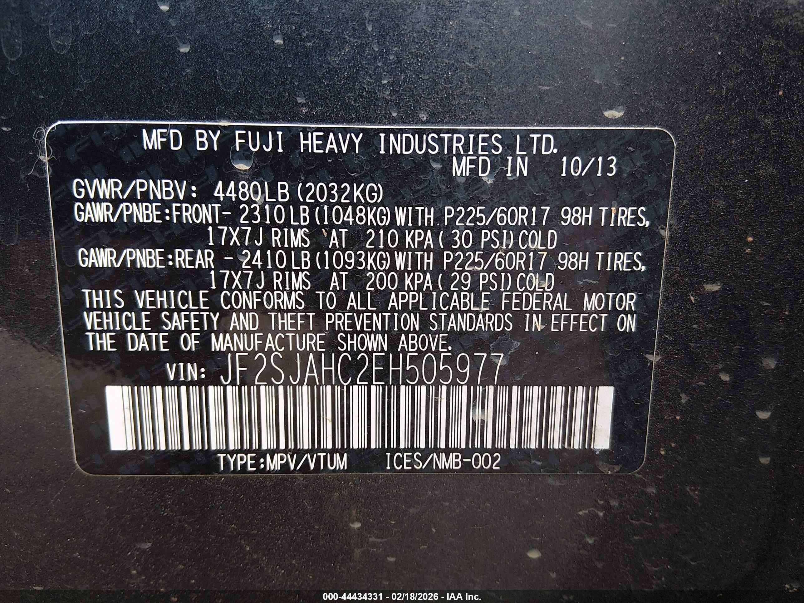 SUBARU FORESTER image 9