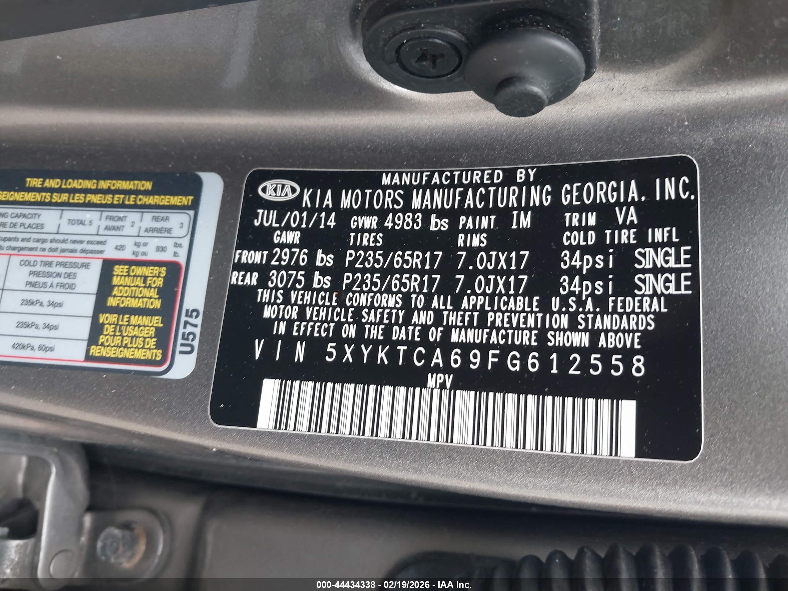 KIA SORENTO image 9