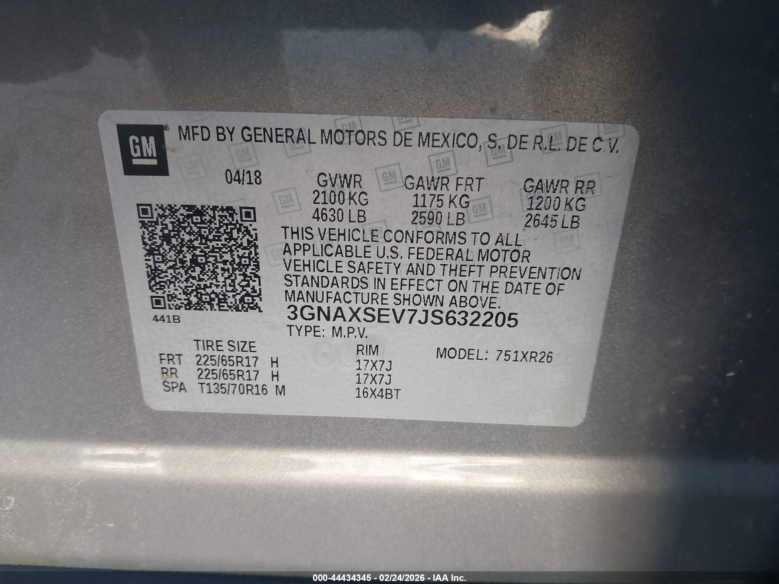 CHEVROLET EQUINOX image 9