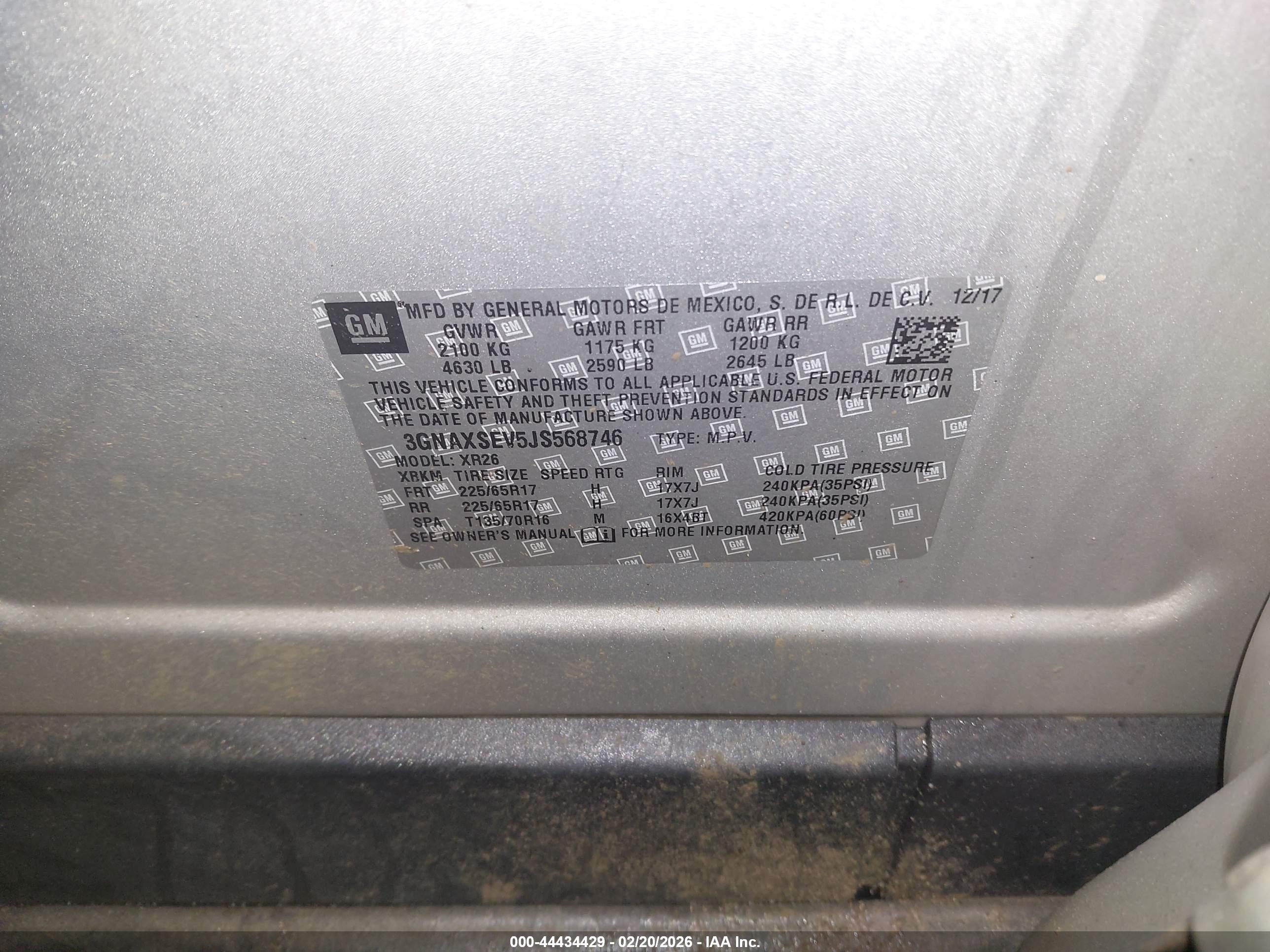 CHEVROLET EQUINOX image 9